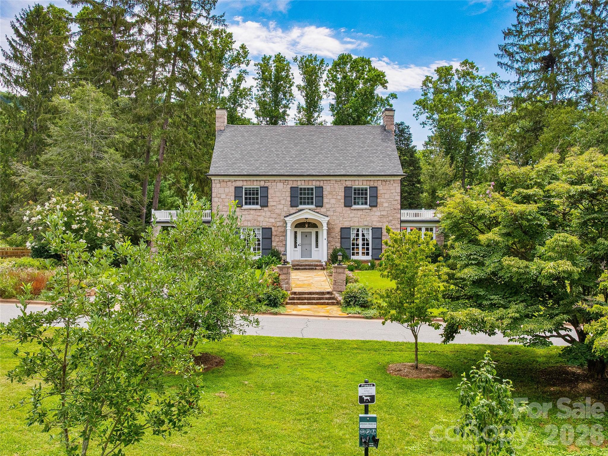 Classic Balfour granite- only a few homes and buidings in Asheville built with this stone from Salisbury. - 14 Griffing Boulevard, Asheville