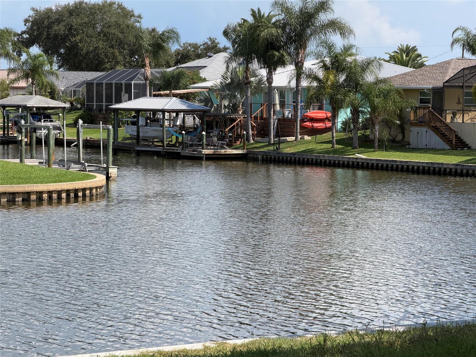 Salt Water Canal to IntraCoastal - 56 CLUB HOUSE DR #101, PALM COAST