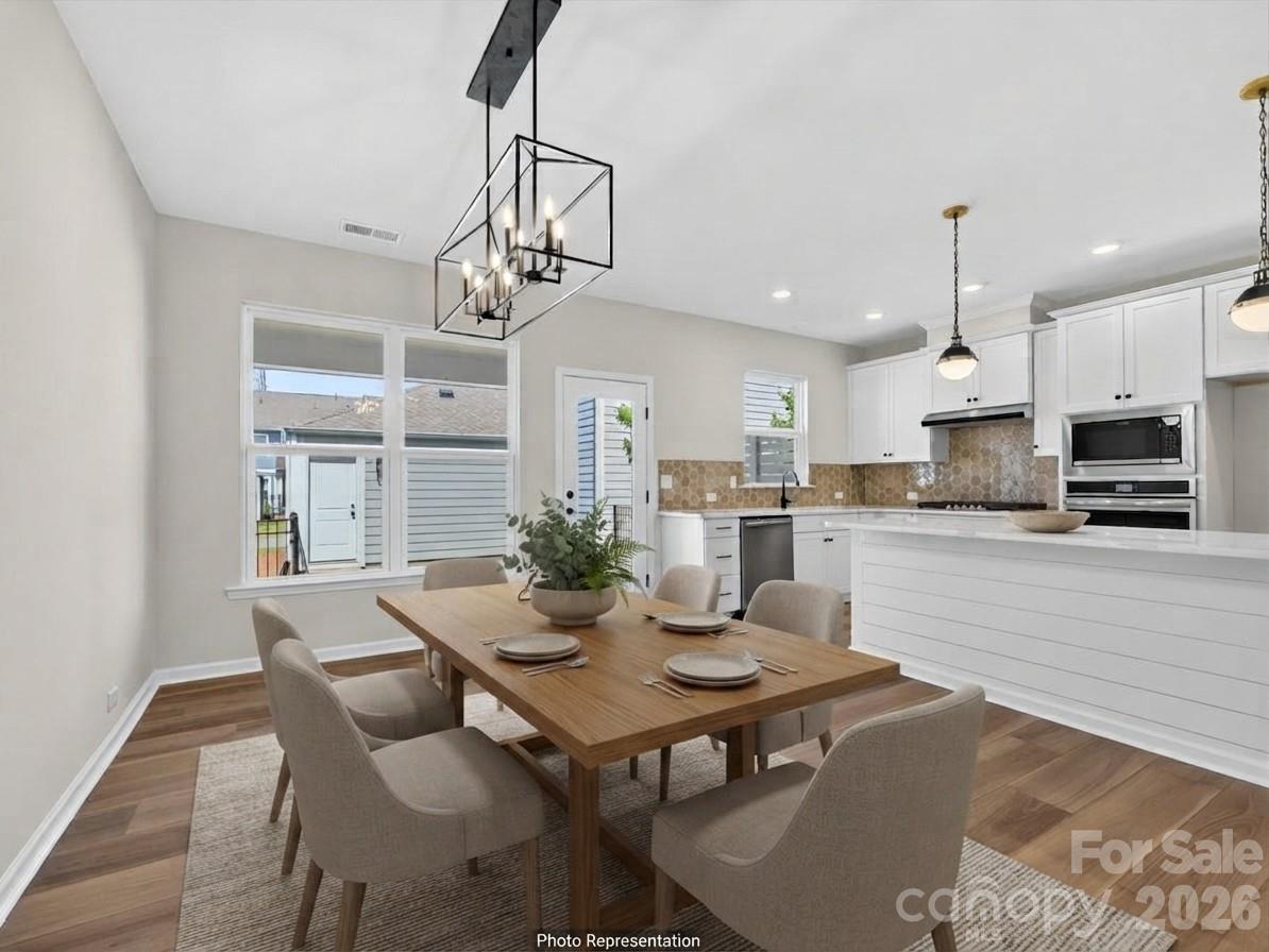 Photo Representation of Parklane Floorplan - 11423 Prosperity Church Road, Huntersville