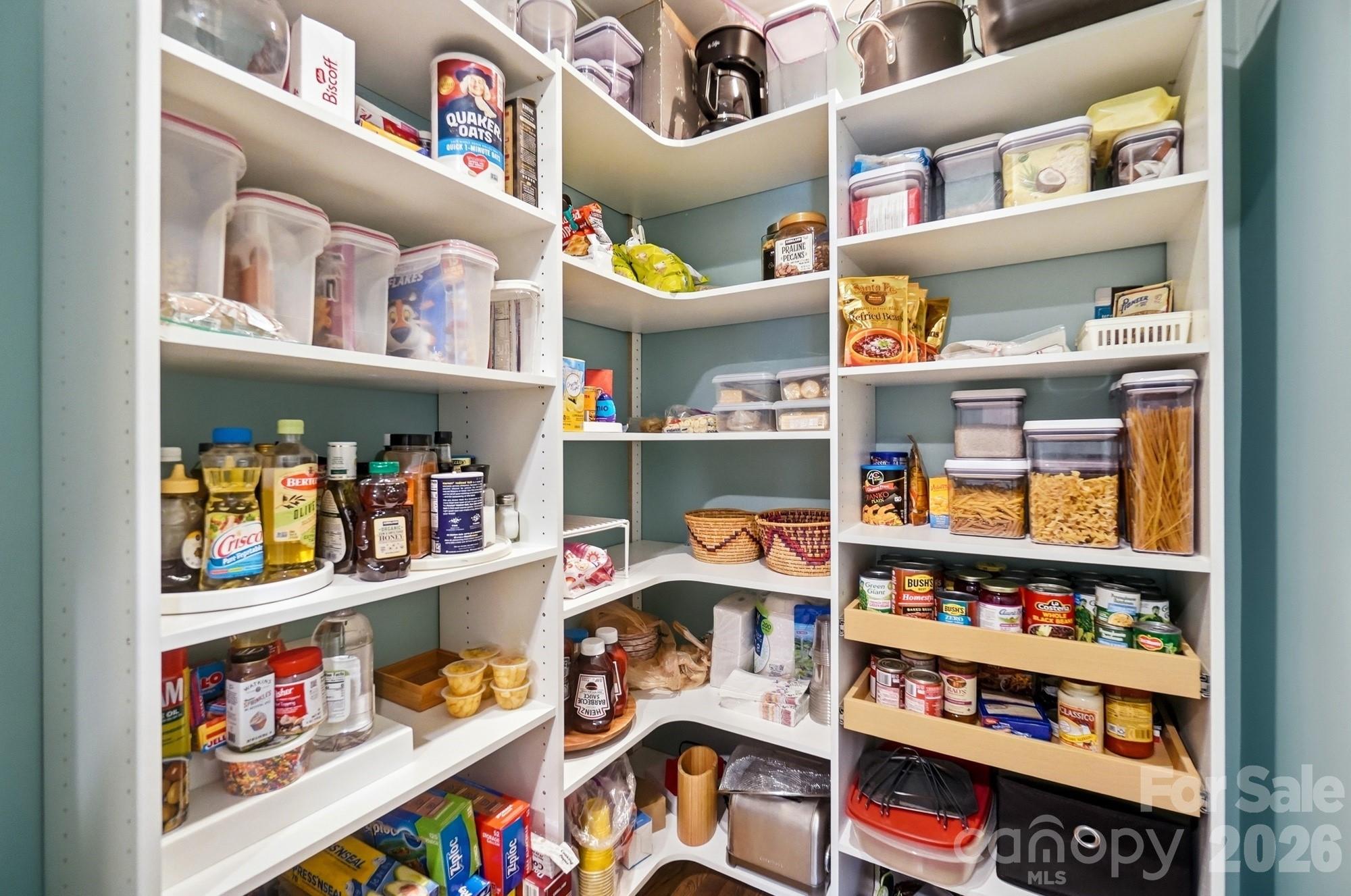 Walk-in pantry! - 9265 Belle Pines Court, Sherrills Ford