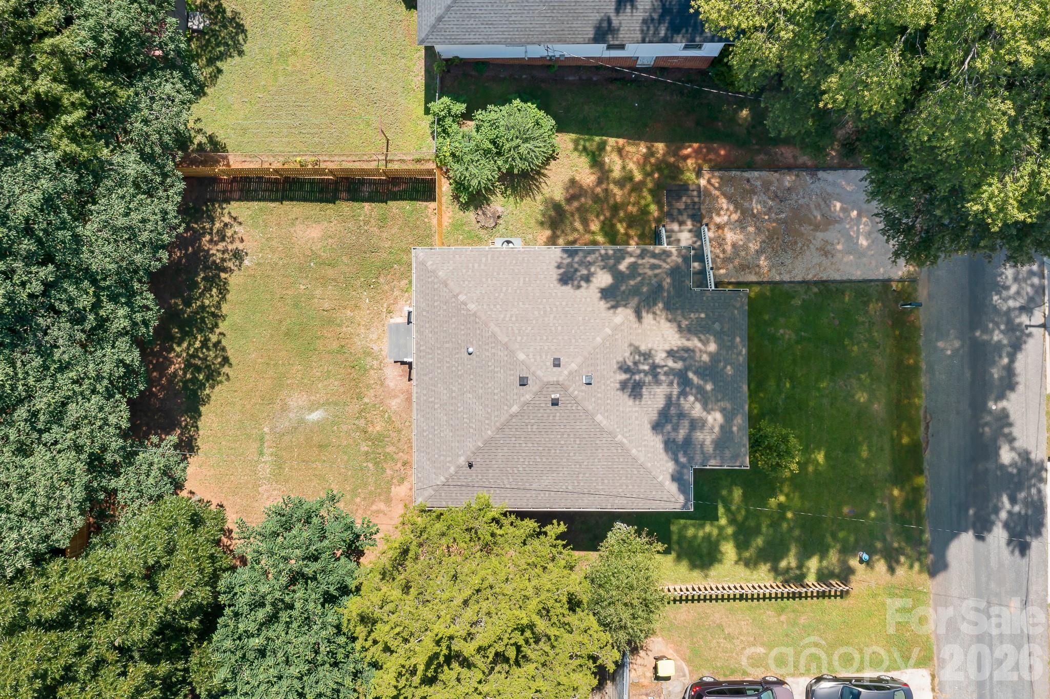 Surrounded by mature trees - 104 1st Avenue, China Grove