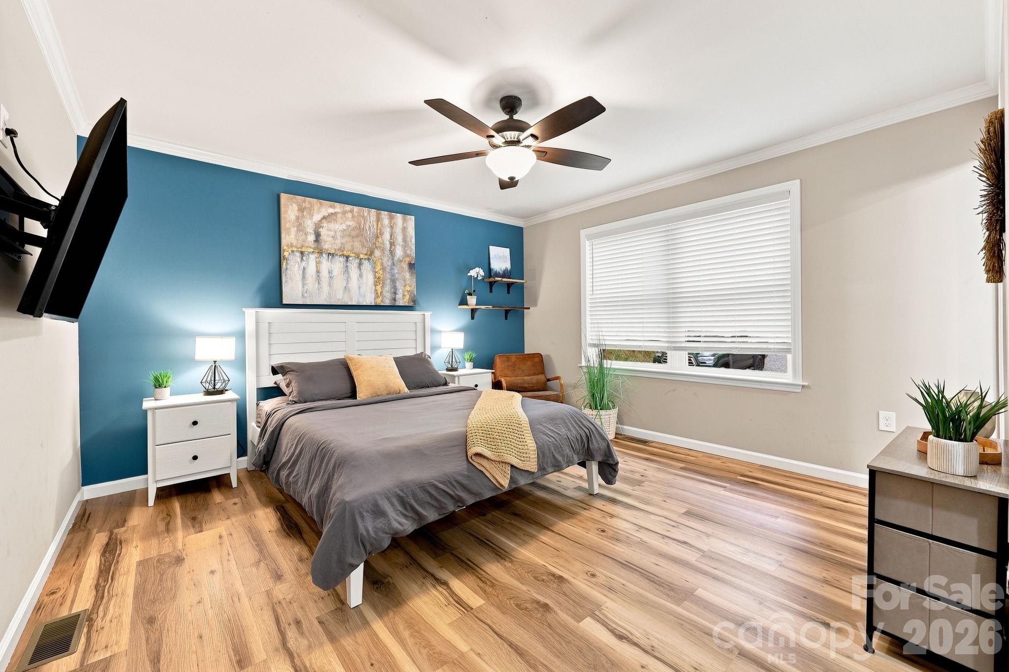 Primary Bedroom - 145 Banjo Lane, Waynesville