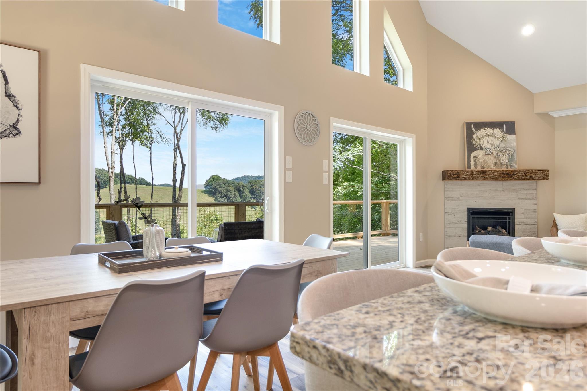 Dining room - 145 Banjo Lane, Waynesville