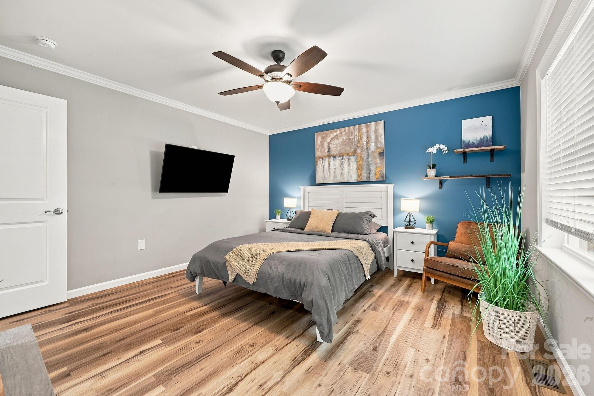 Primary Bedroom - 145 Banjo Lane, Waynesville