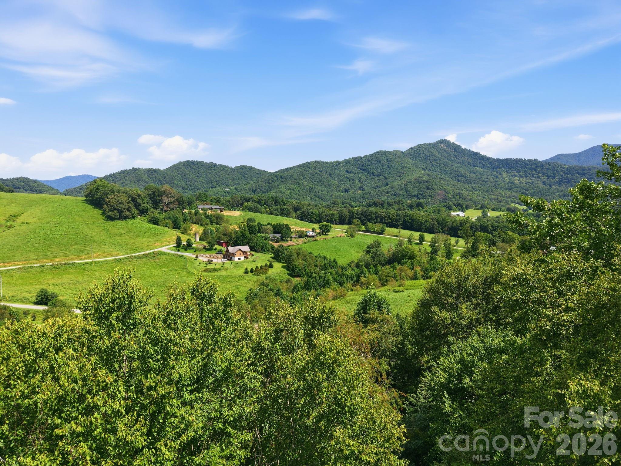 Drone shot - 145 Banjo Lane, Waynesville