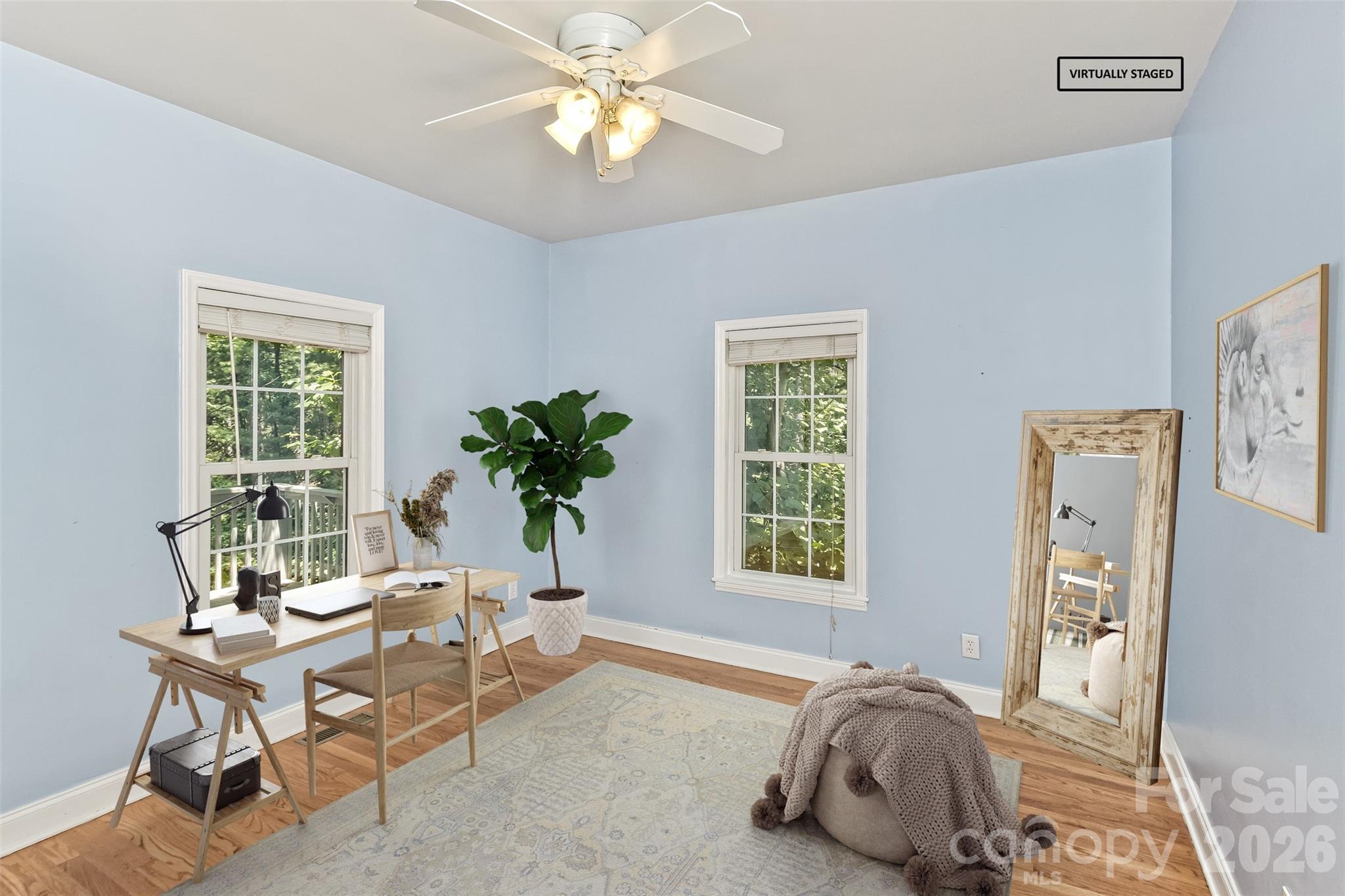 Virtually Staged as on Office space - 113 Ballantree Drive, Asheville