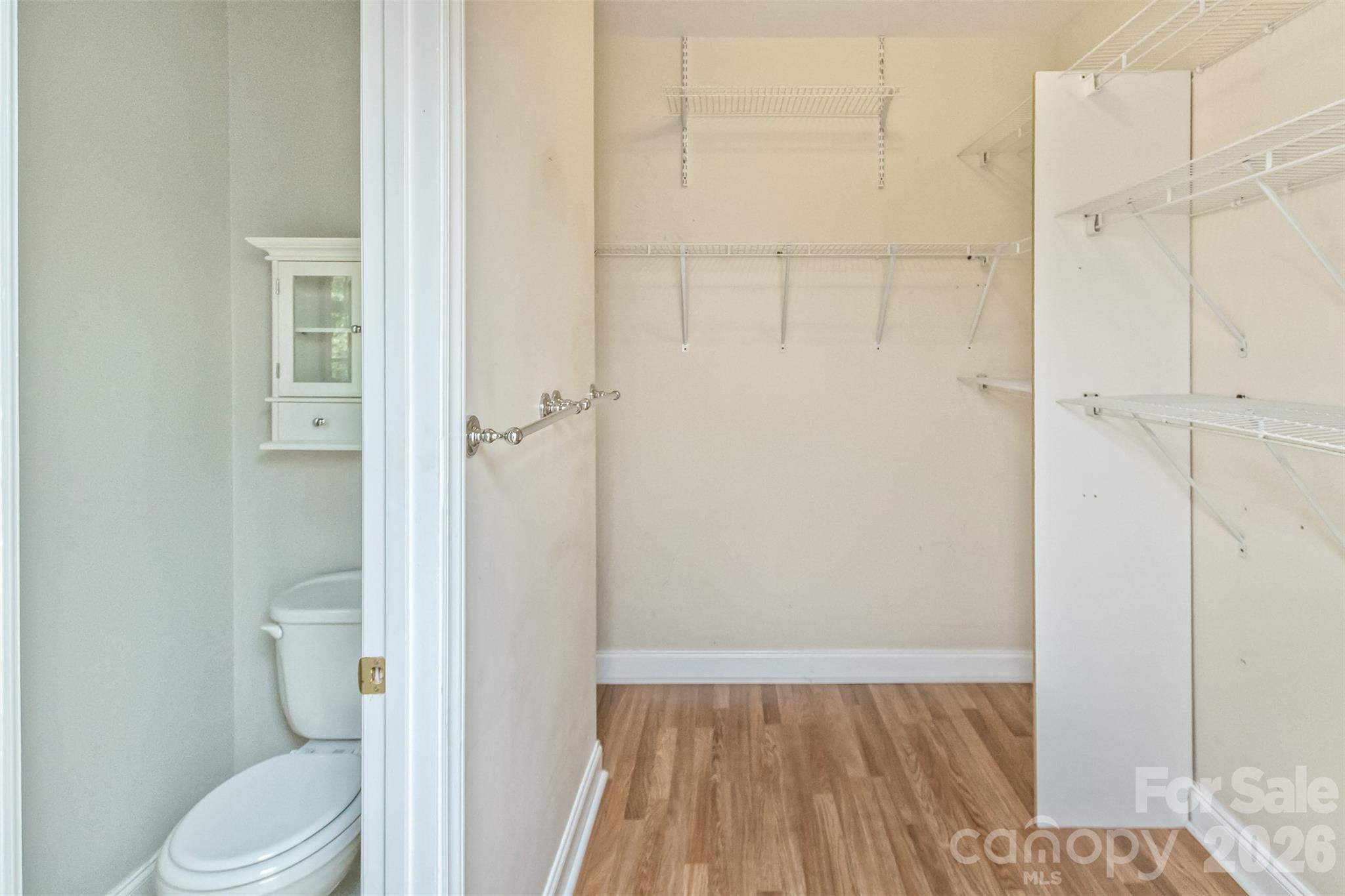 Large Primary Walk-In closet - 113 Ballantree Drive, Asheville