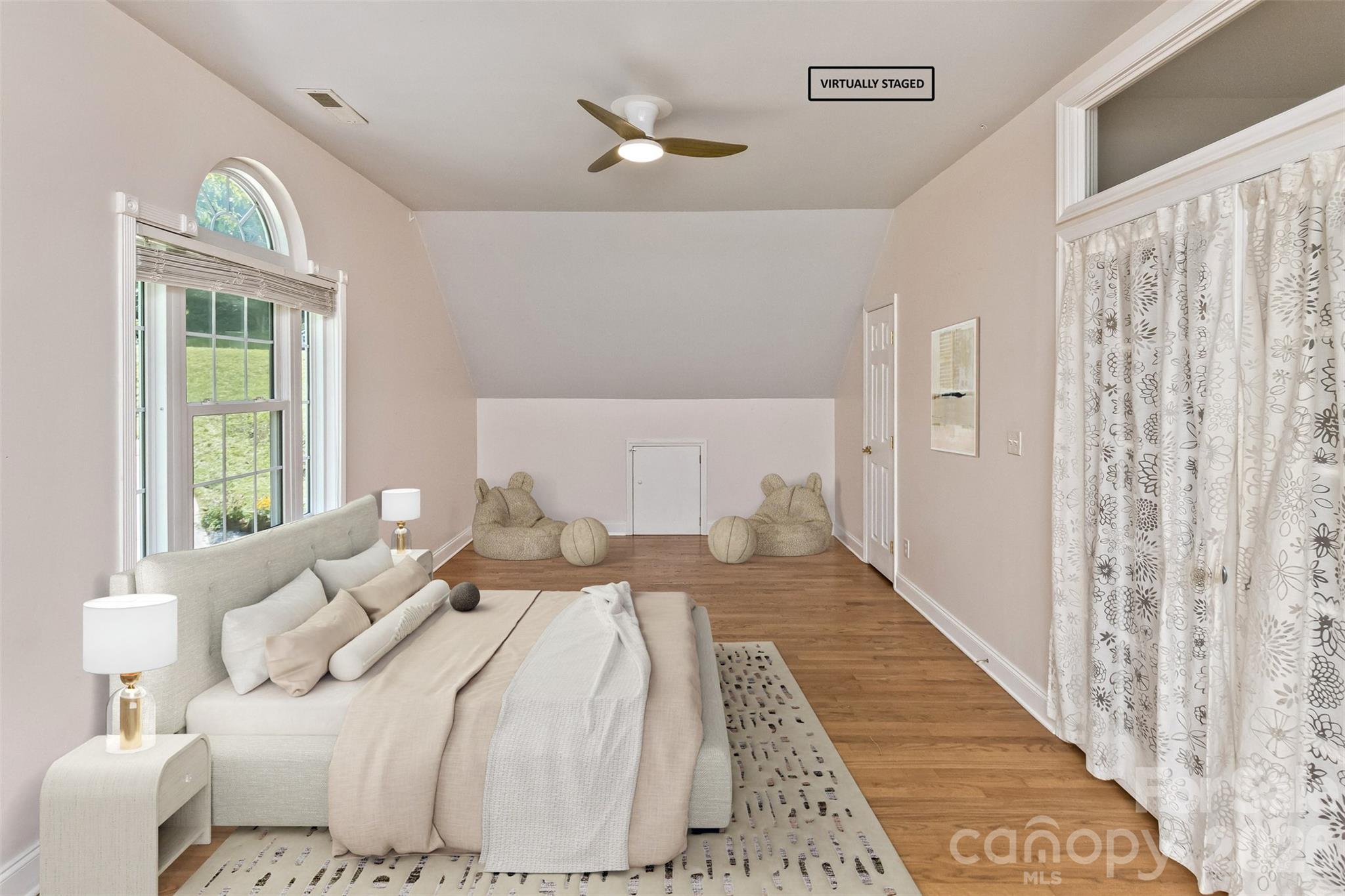 Virtually Staged Bedroom #5 - 113 Ballantree Drive, Asheville