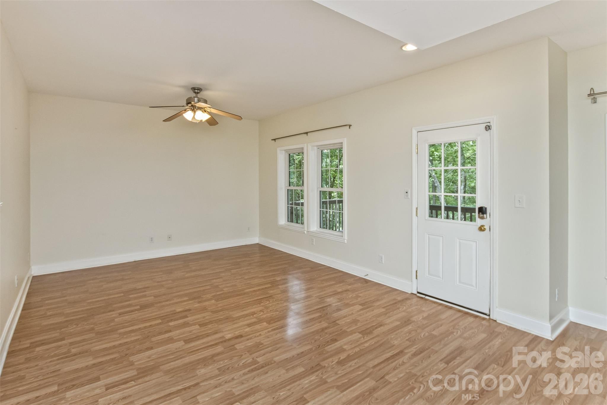 Finished Basement is one big open space that can be separated into different area- this is the area to the left - 113 Ballantree Drive, Asheville