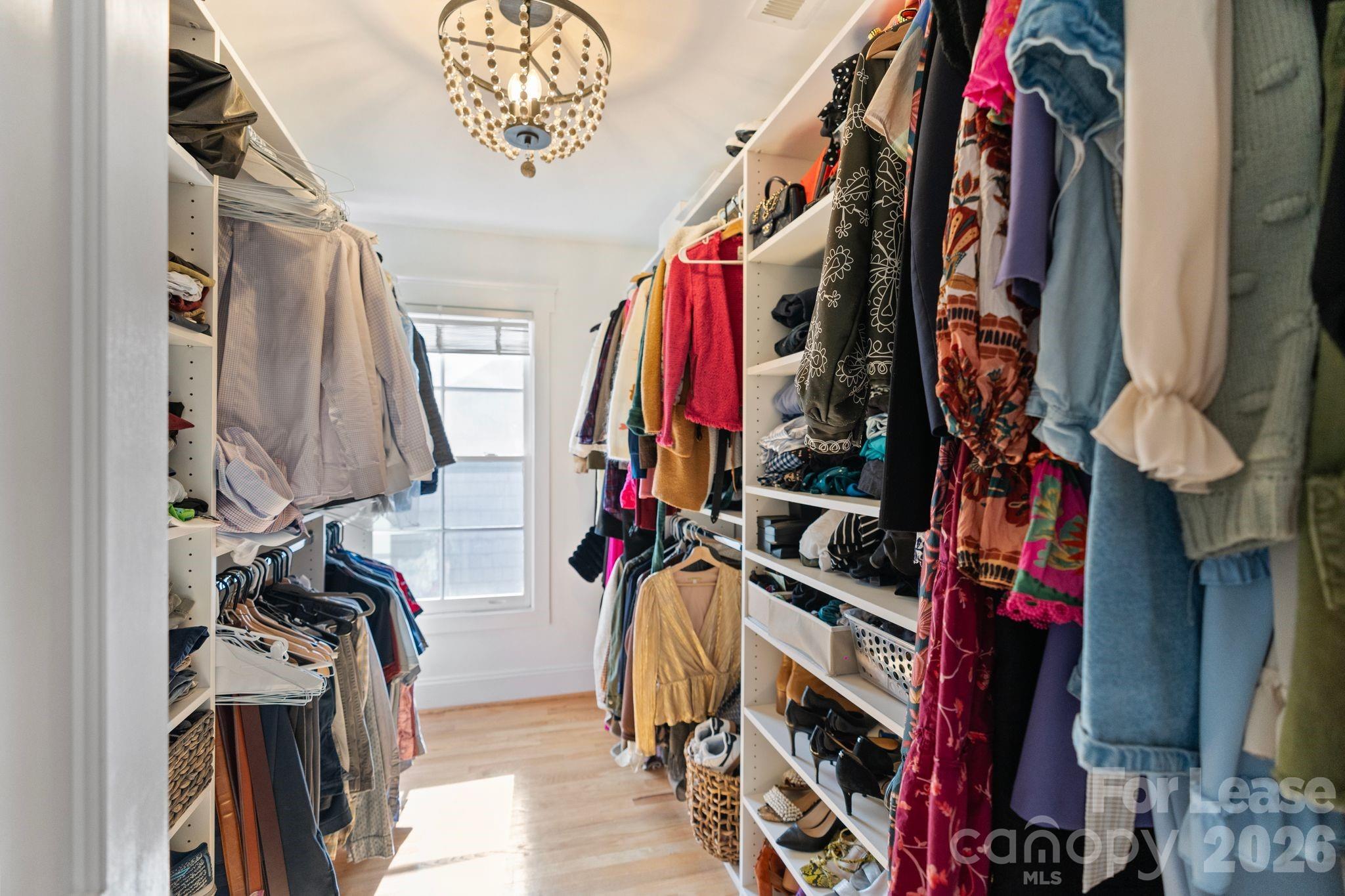 Primary closet - 425 Tremont Avenue E, Charlotte