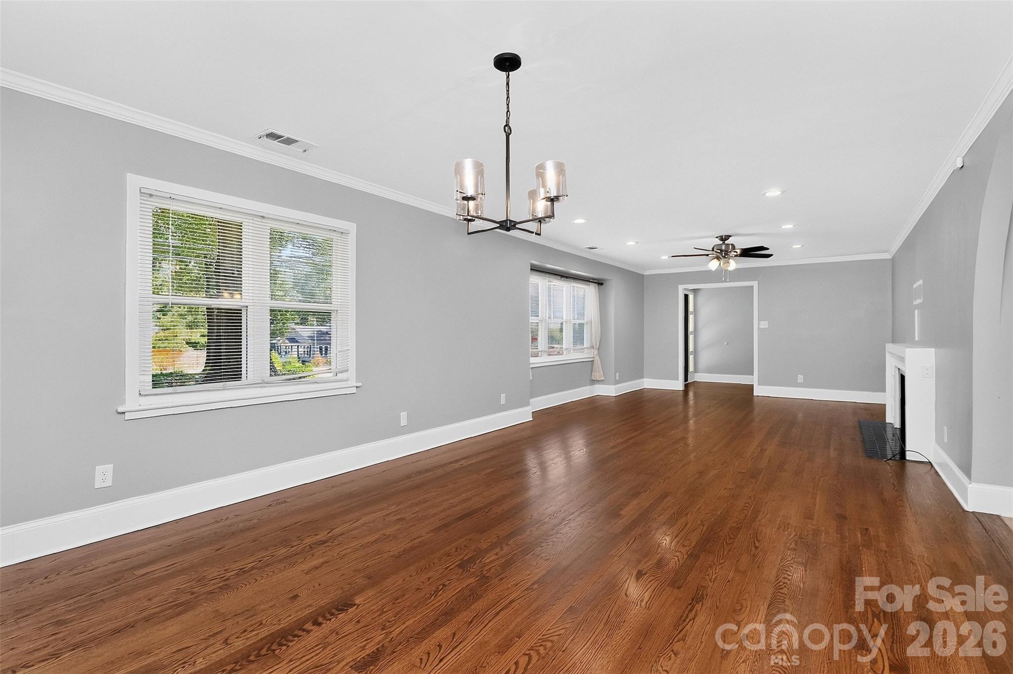 Dining Room & Front Living Room Room - 704 Lancaster Avenue, Monroe