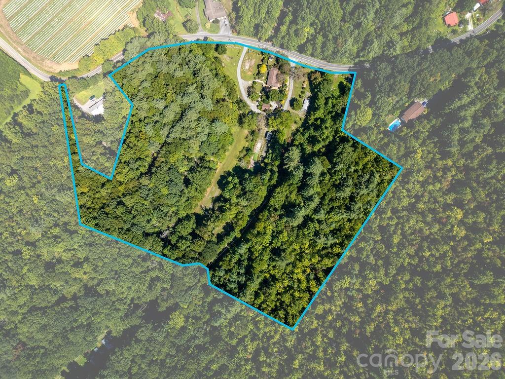 Aerial - 354 King Road, Pisgah Forest