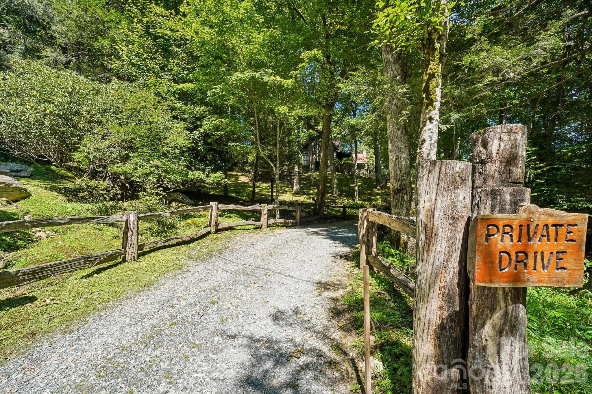 Driveway Entrance - 311 Wonderly Lane, Mars Hill