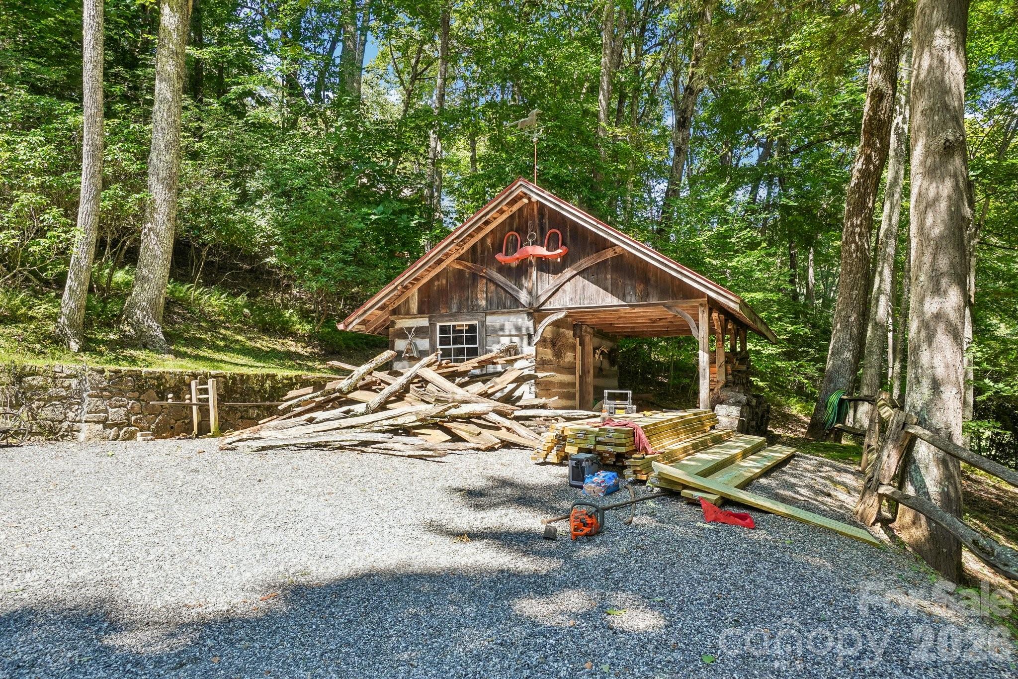 Workshop (steps being upgraded to golf course) - 311 Wonderly Lane, Mars Hill