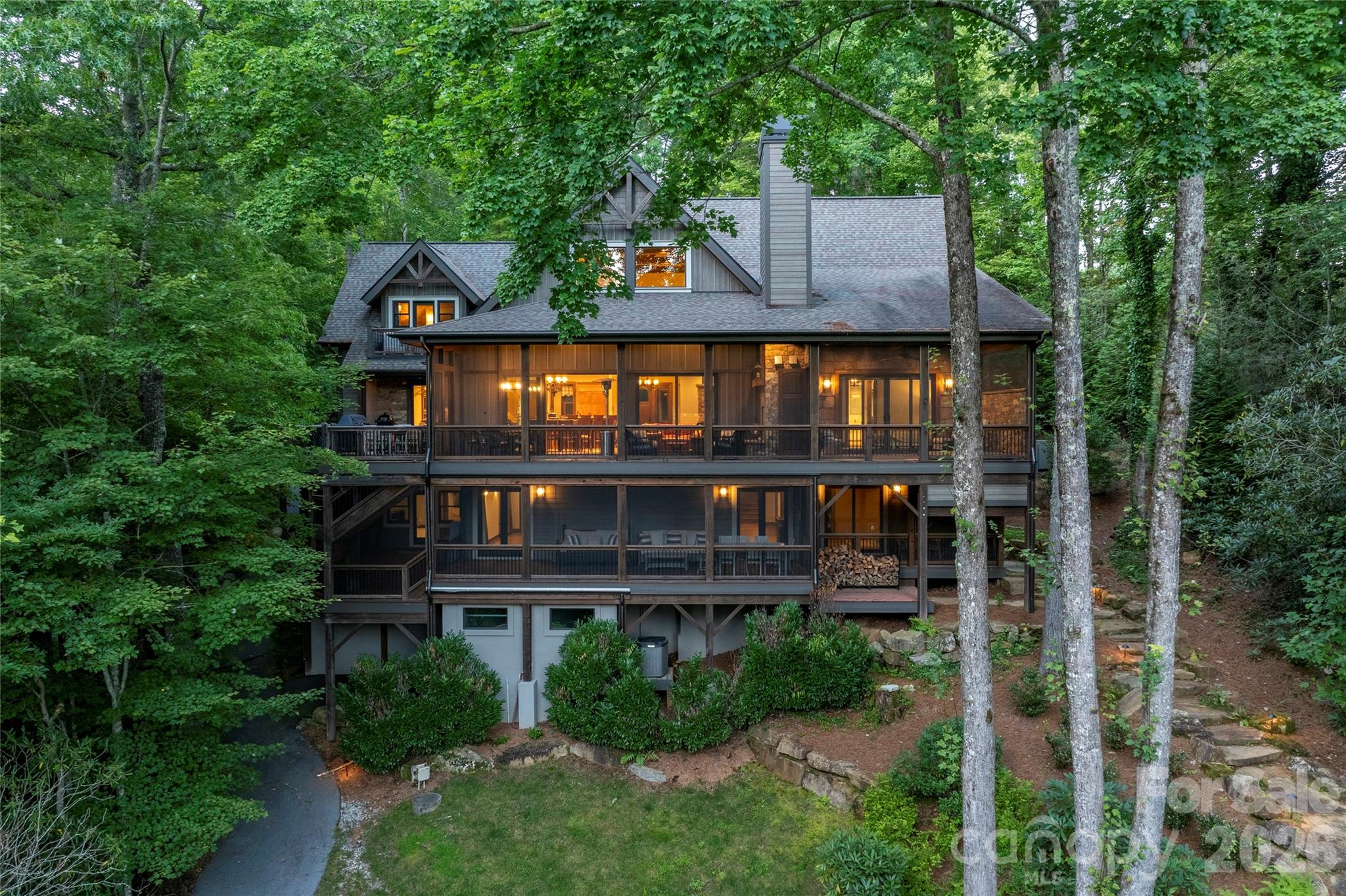 Single Family Residence at 64 Bee Tree Way, Lake Toxaway, photo 2 of 44