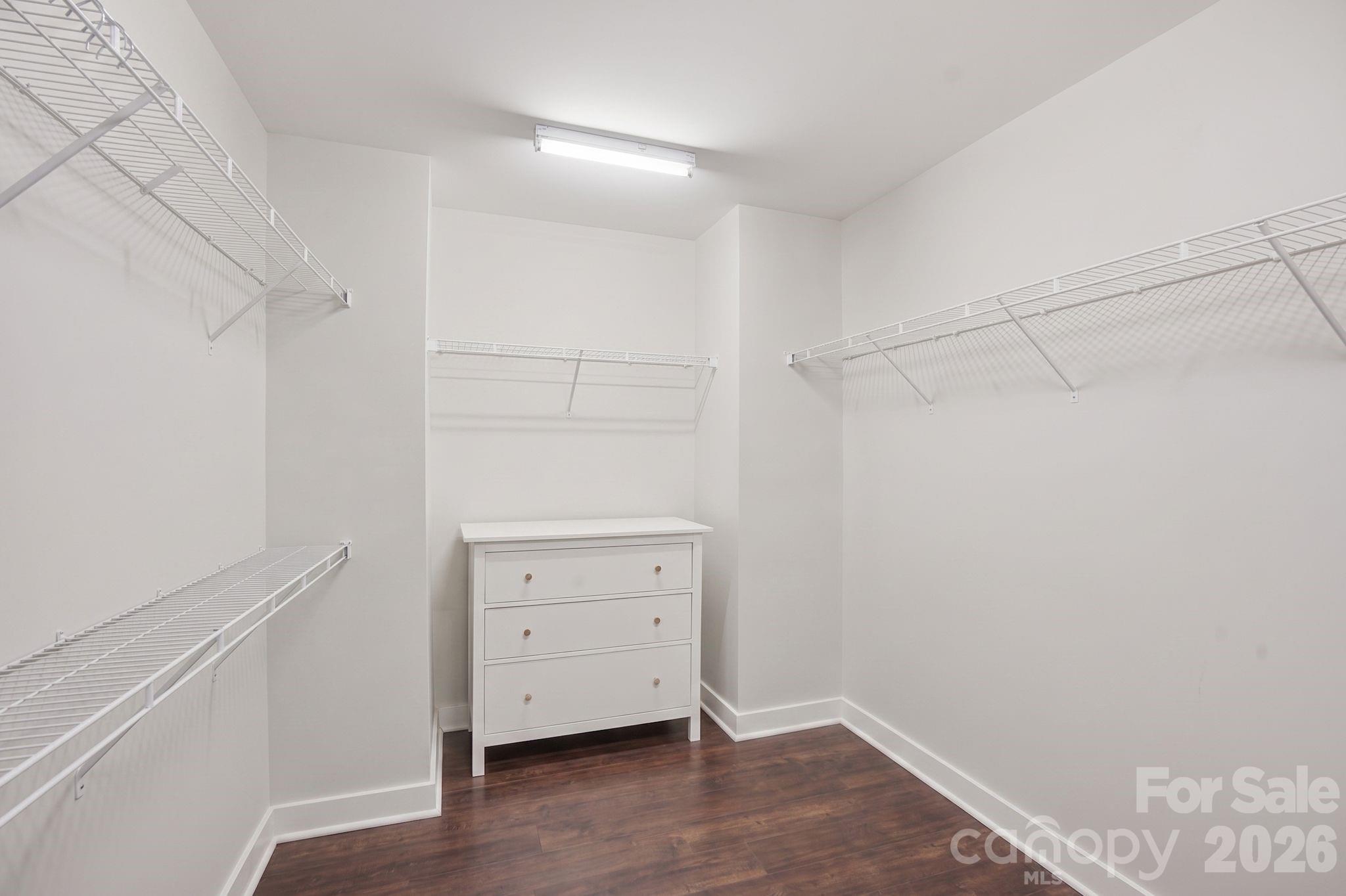 Primary Closet - 607 Winter Walk Lane, Lake Wylie