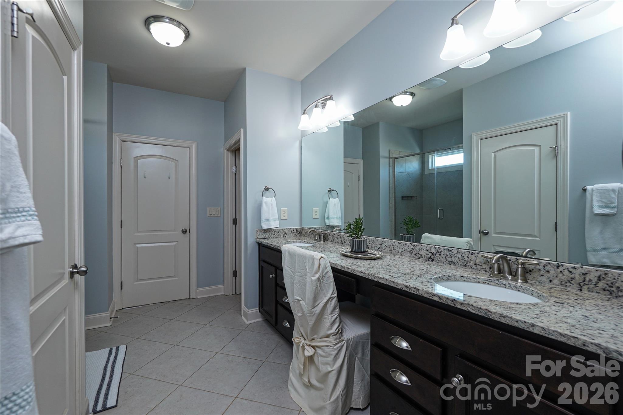 Primary Bath w Sitting Space - 1300 Thessallian Lane, Indian Trail