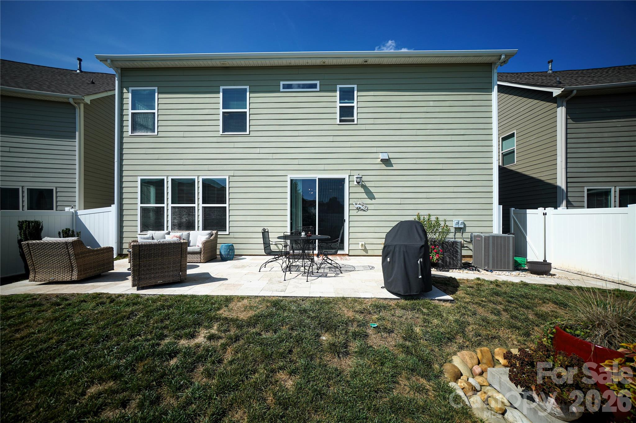 Rear Elevation - 1300 Thessallian Lane, Indian Trail