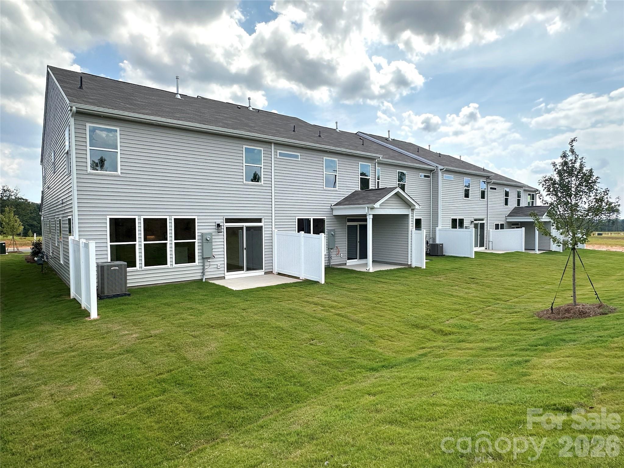 Rear of home - 116 Pointer Trail, Troutman