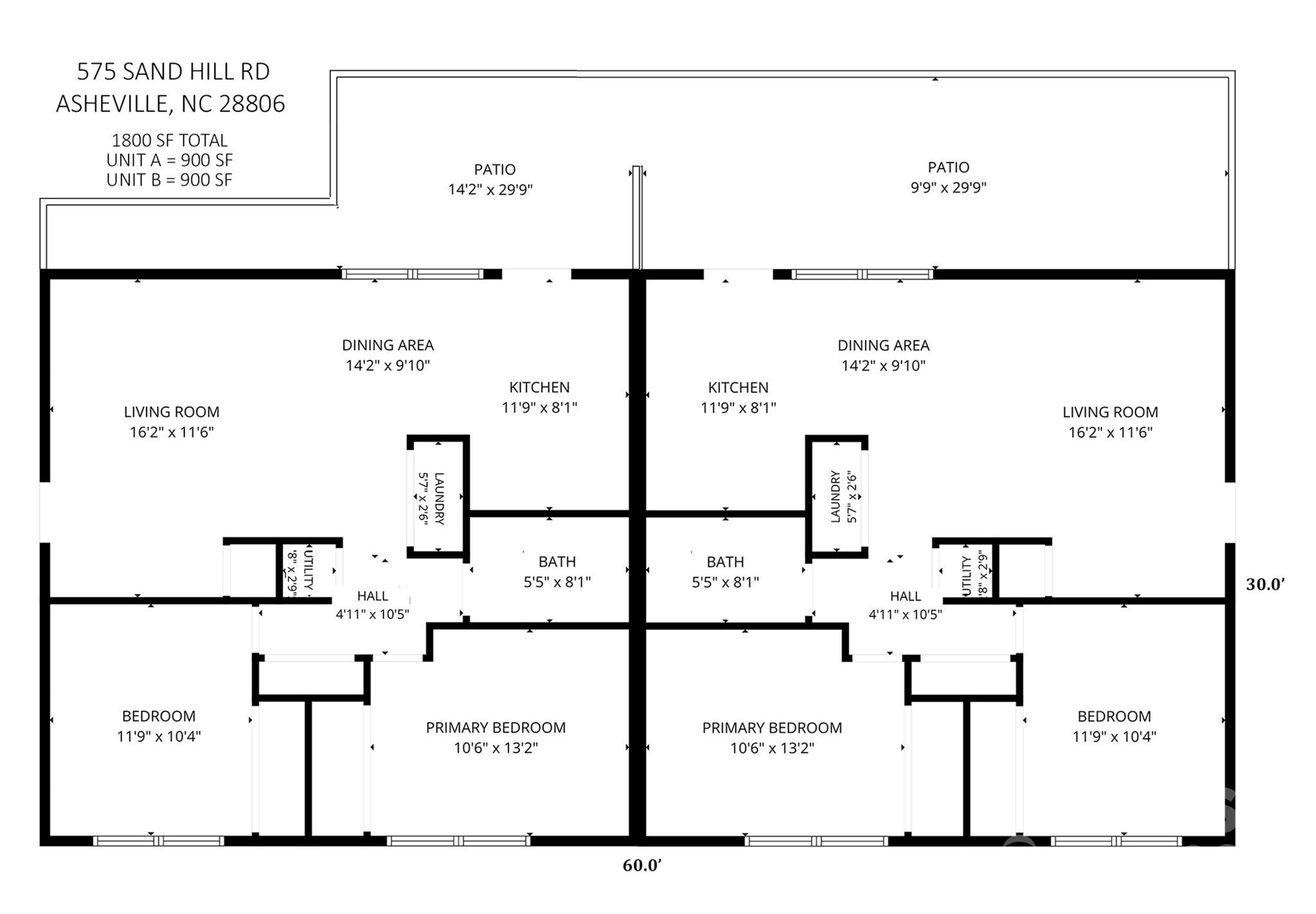 Duplex at 575 Sand Hill Road, Asheville, photo 2 of 42