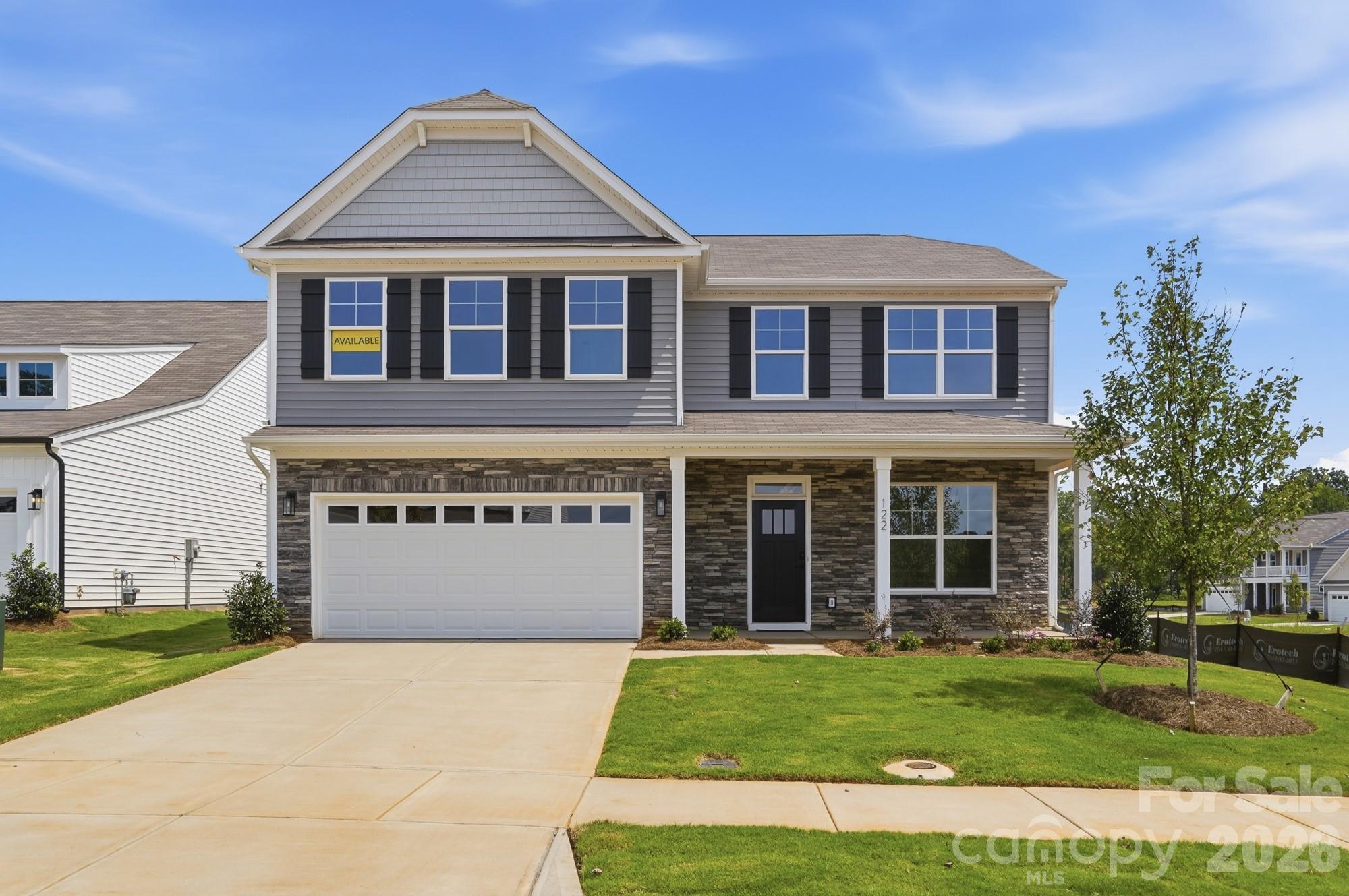 Homesite 159 features a Wilmington D floorplan - 124 Swing Lane, Troutman