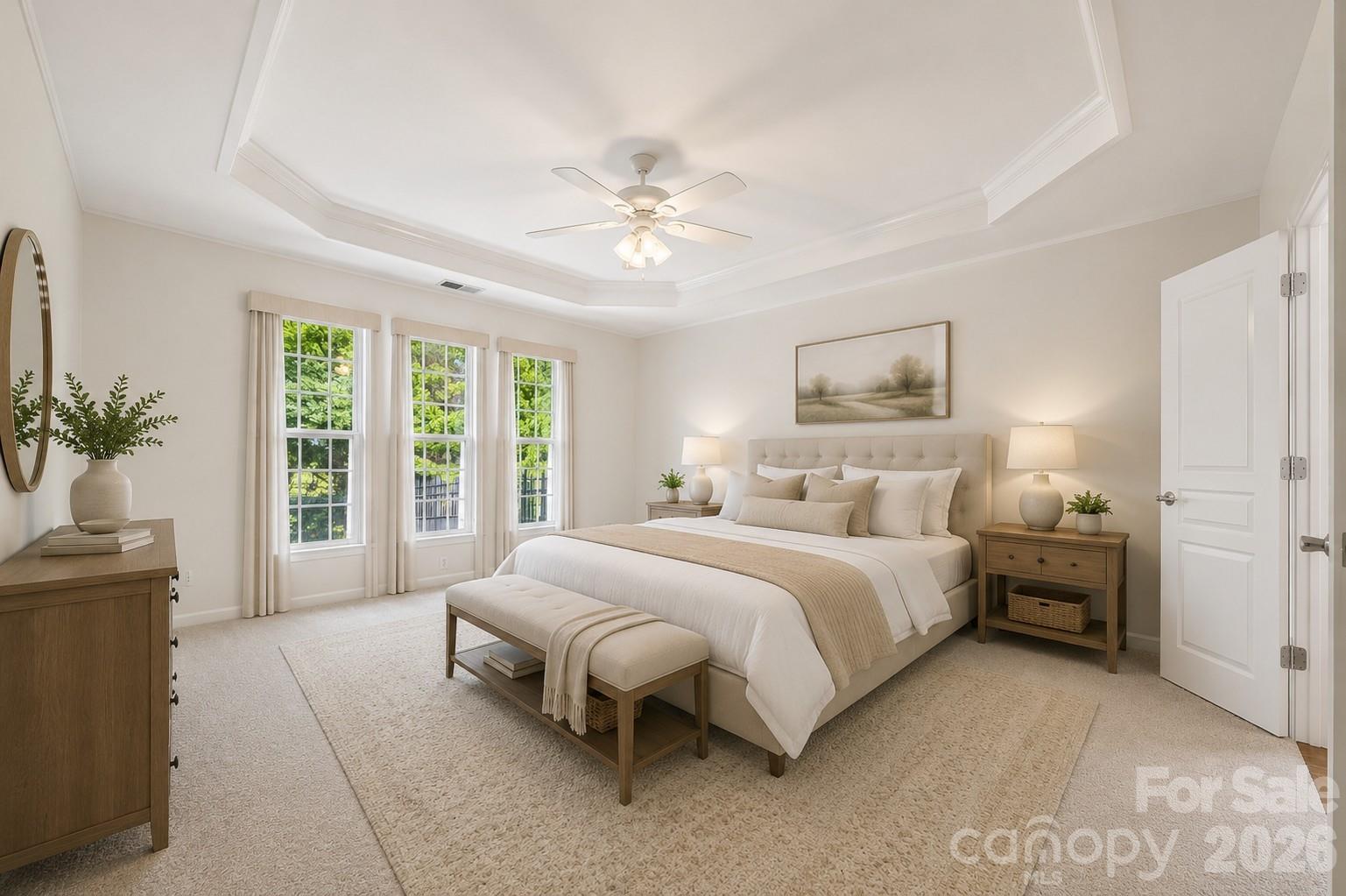 check out the trey ceiling - 37421 Mandrake Court, Indian Land