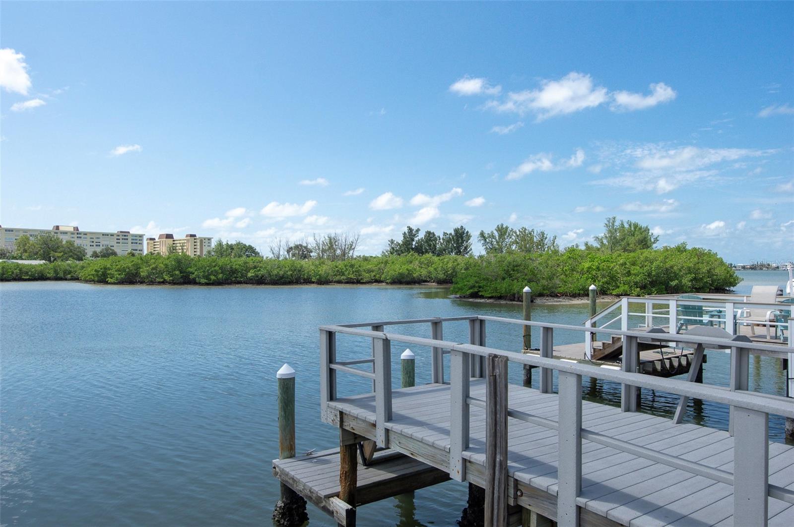 Wow, the VIEW New deck and launch area! - 382 BOCA CIEGA POINT BLVD S, ST PETERSBURG