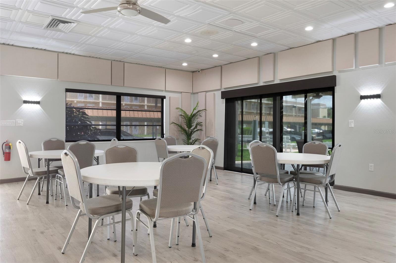 2nd Clubhouse set up for your games: Bridge, Mahjong, or just to socialize! Also, the outside patio area. - 382 BOCA CIEGA POINT BLVD S, ST PETERSBURG
