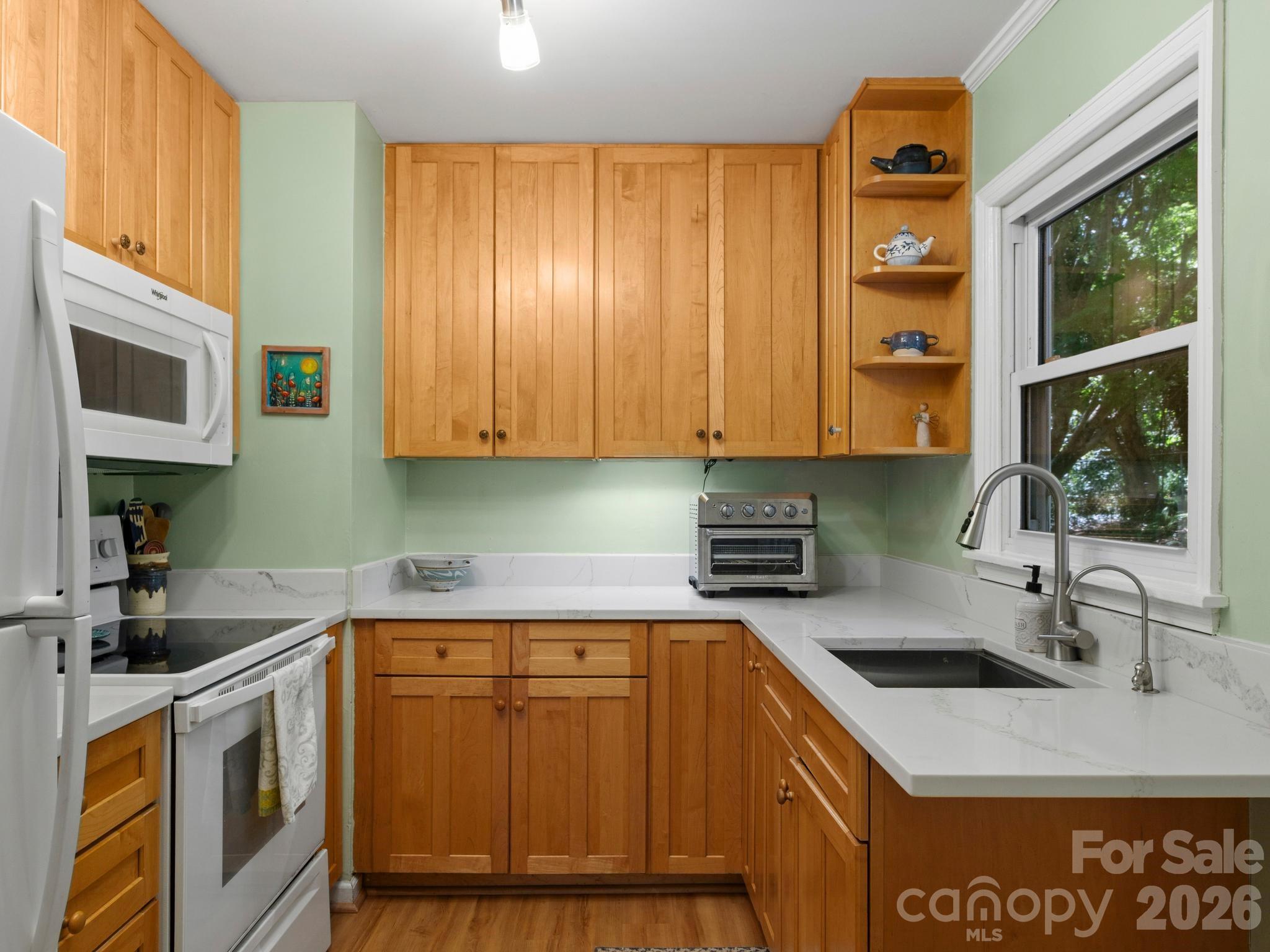 Kitchen includes Several Updates from the Owner's 10 Year Ownership-details in Disclosures - 28 Arthur Road, Asheville