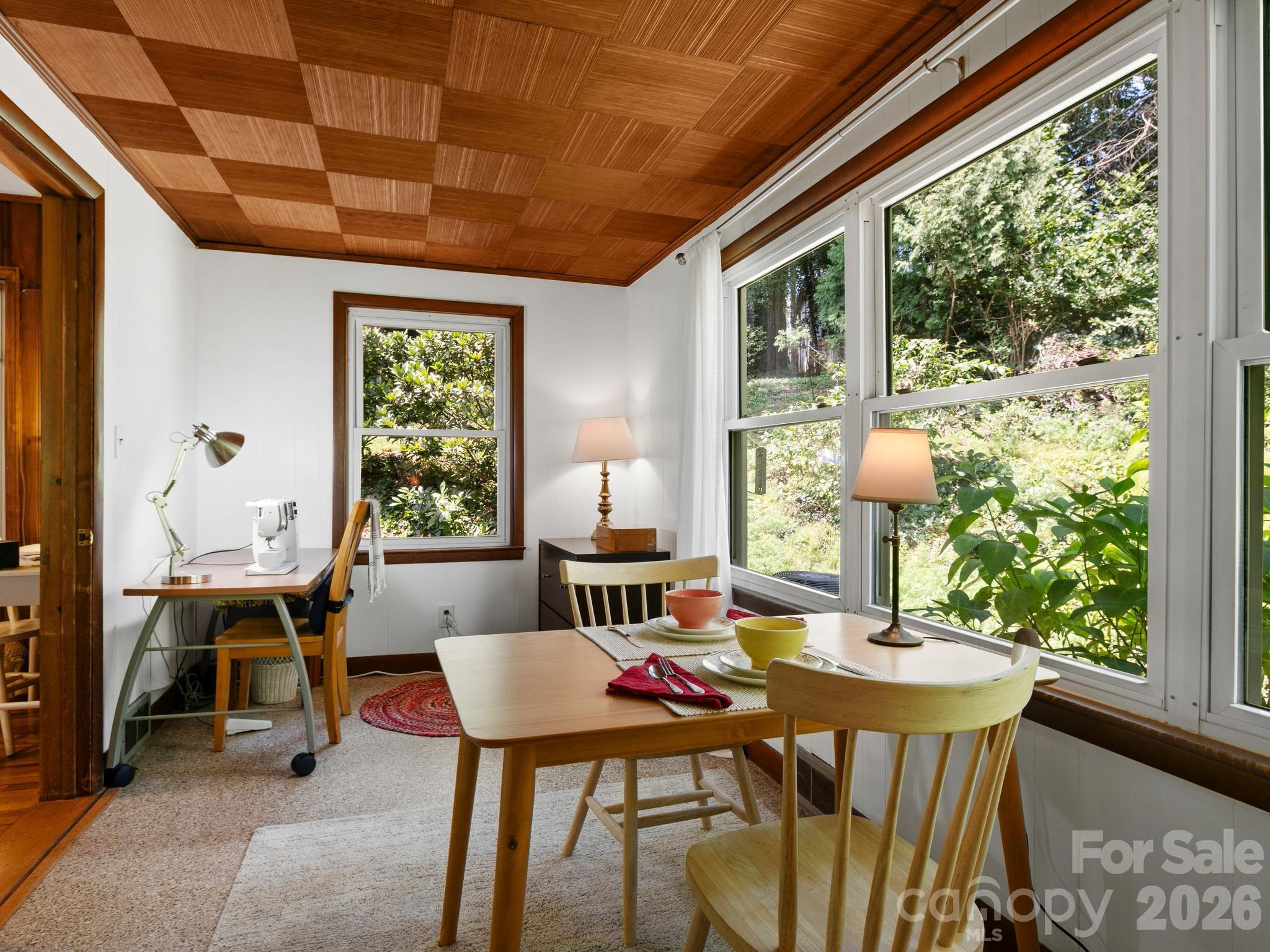 Sunroom is Large Enough to Fit Multiple Uses - 28 Arthur Road, Asheville