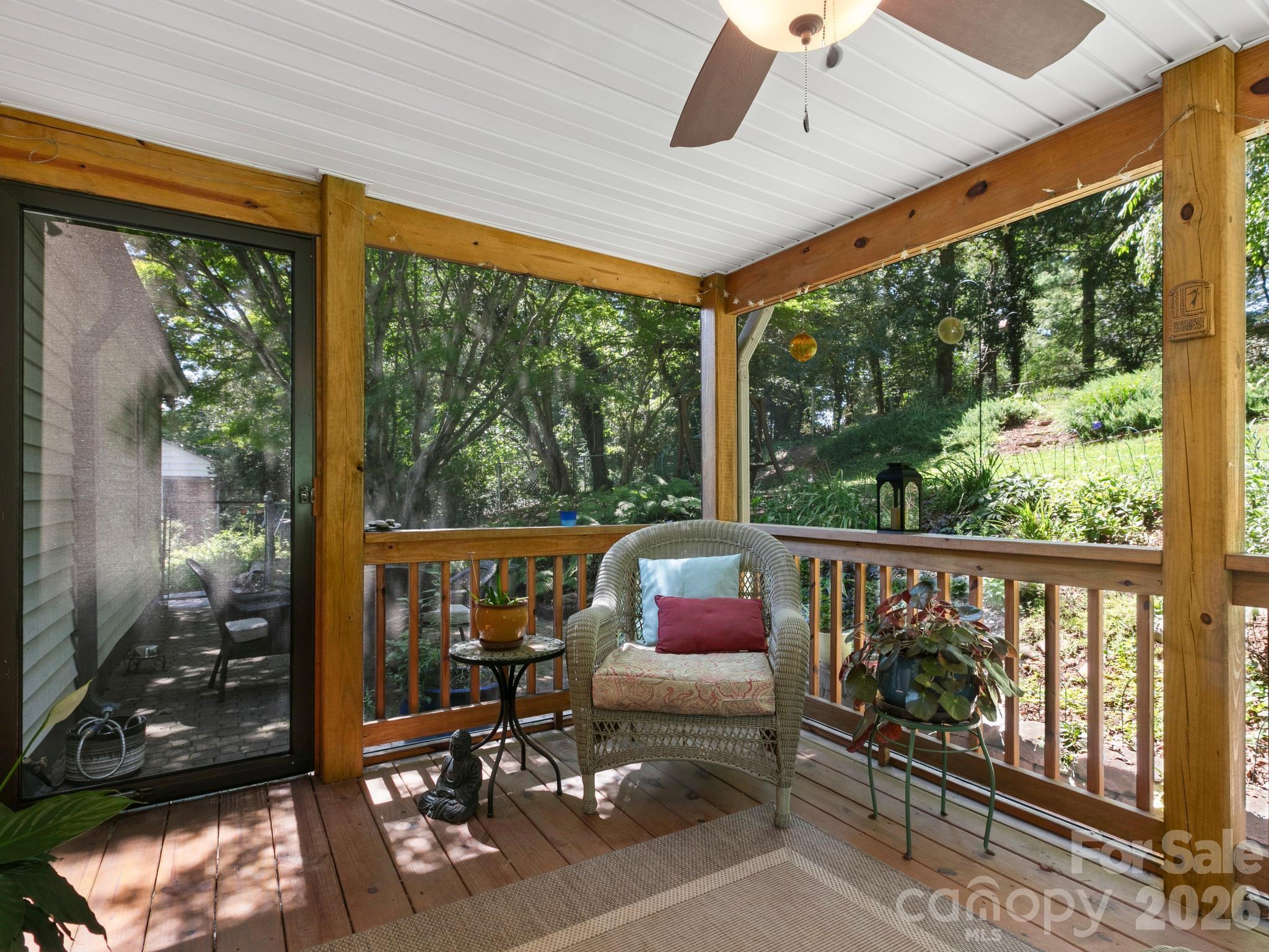 Entry and Access to Back Patio - 28 Arthur Road, Asheville