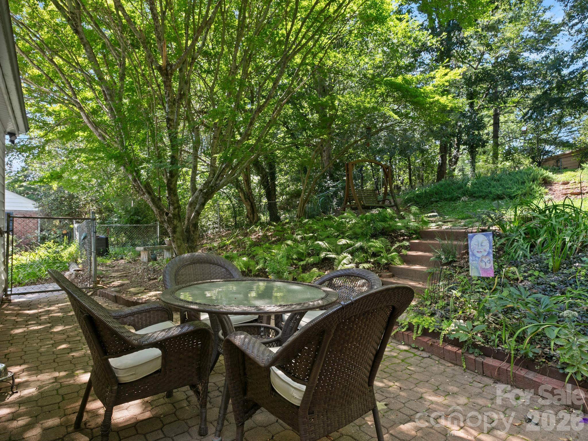 Back Patio - 28 Arthur Road, Asheville