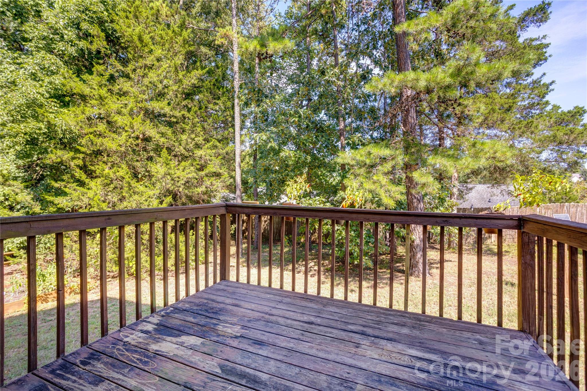 Back deck for coffee or leisure evenings - 4296 Deacon Court SW, Concord