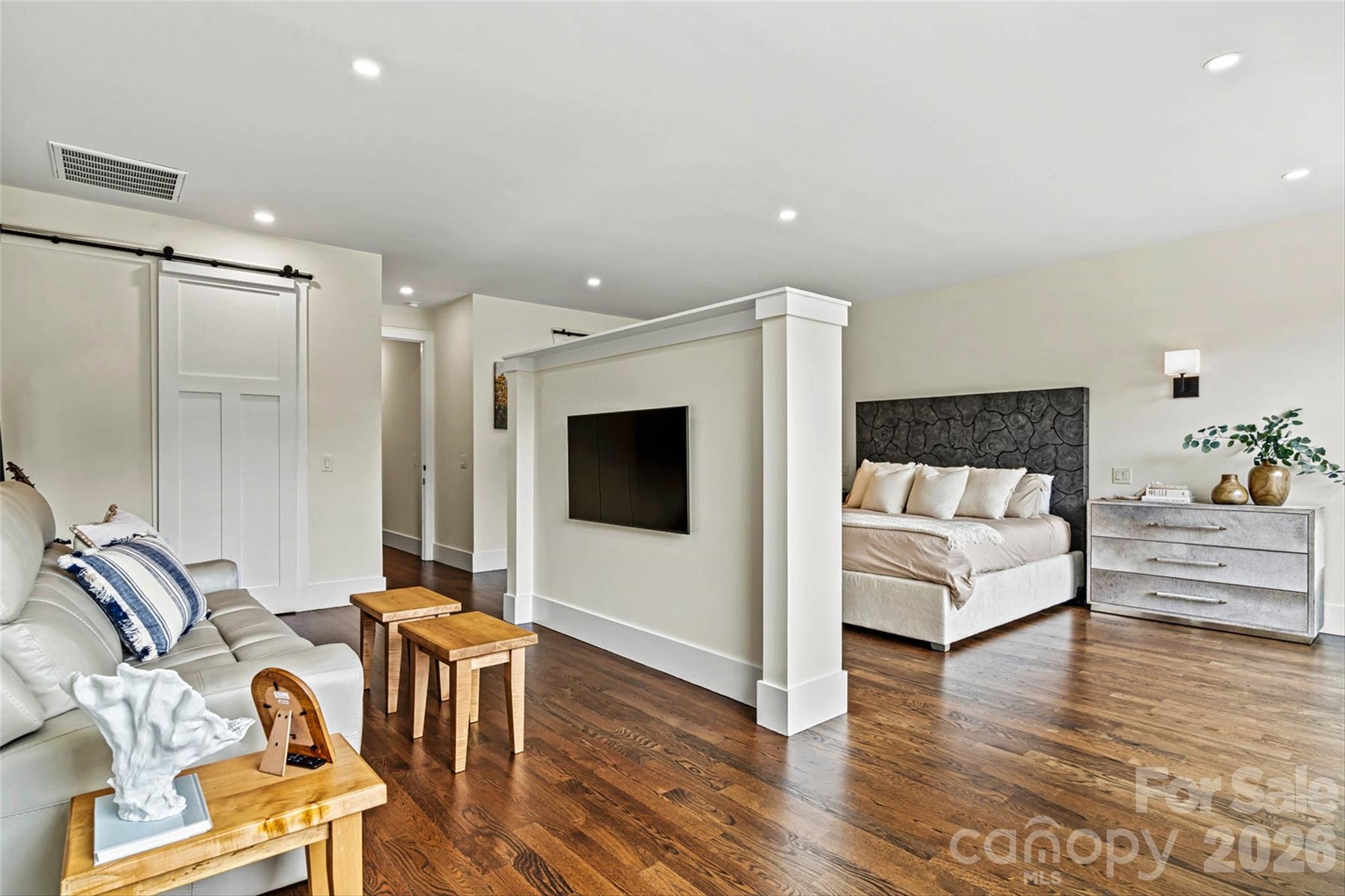 Entire upper level is the primary retreat with separate sitting area, and sundeck. - 7834 Green Cove Court, Denver