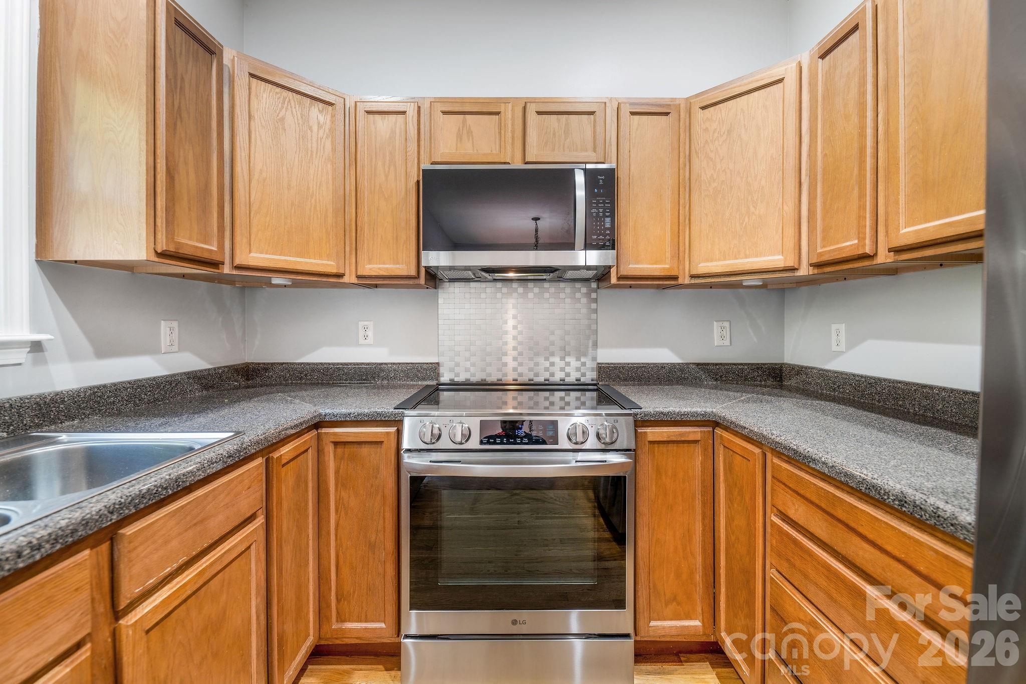 Kitchen w/ New Appliances - 19 Oakcrest Place, Asheville