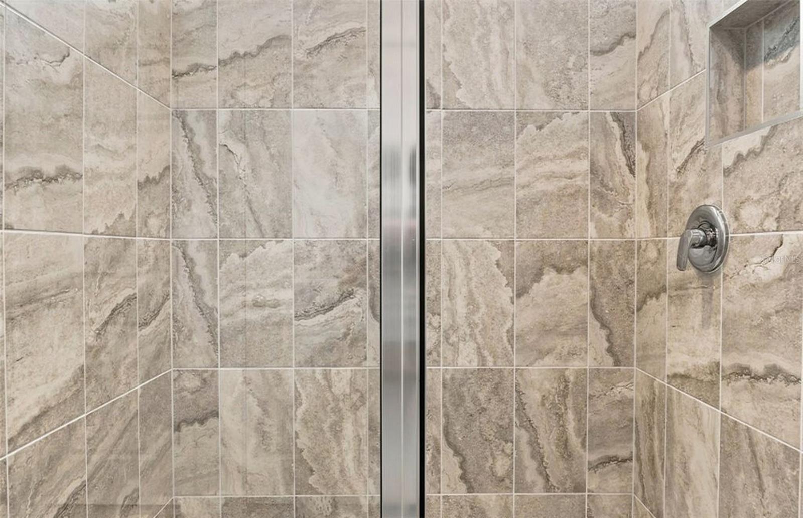 Owner's Walk-in Shower - 7923 PALM PARADISE PL, PARRISH