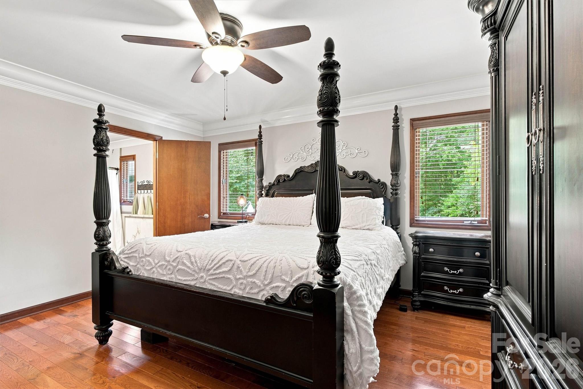 Comfortable Primary Bedroom with walk in closet and ensuite bath - 3867 Angie Drive, Denver