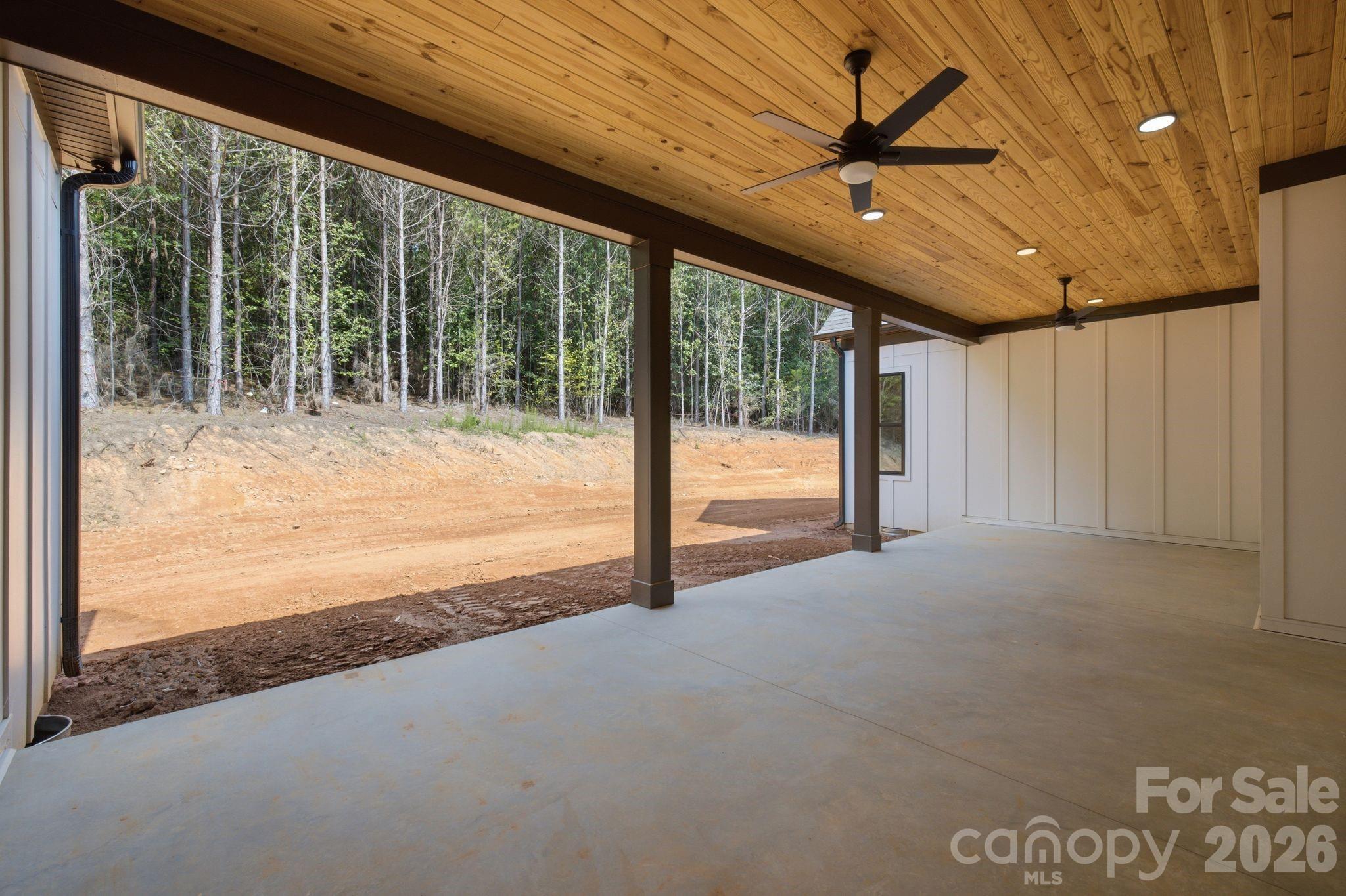 Rear Covered Porch - 5809 Hidden Forest Drive, Denver