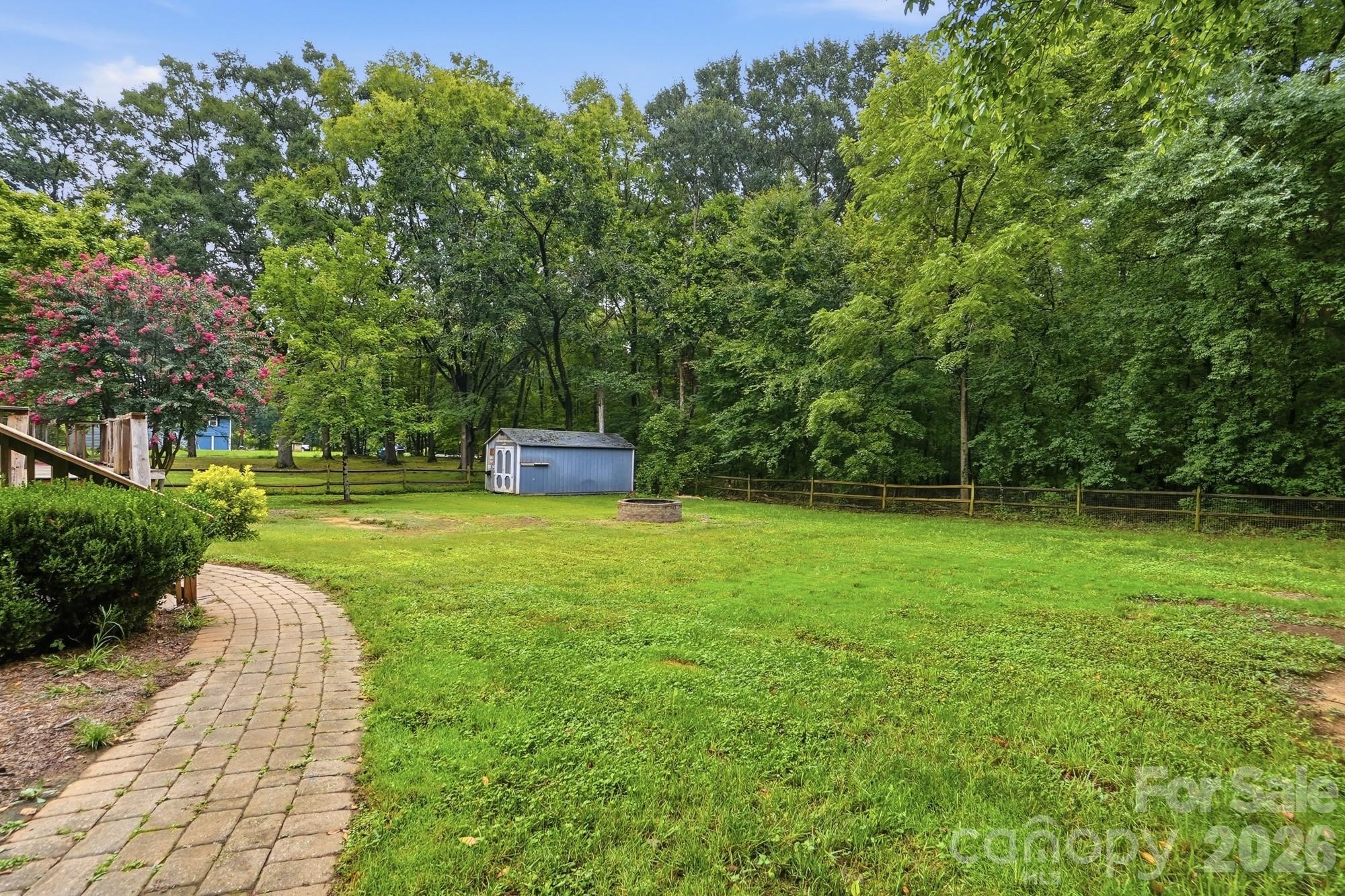 back yard - 6081 Cambridge Drive, Harrisburg
