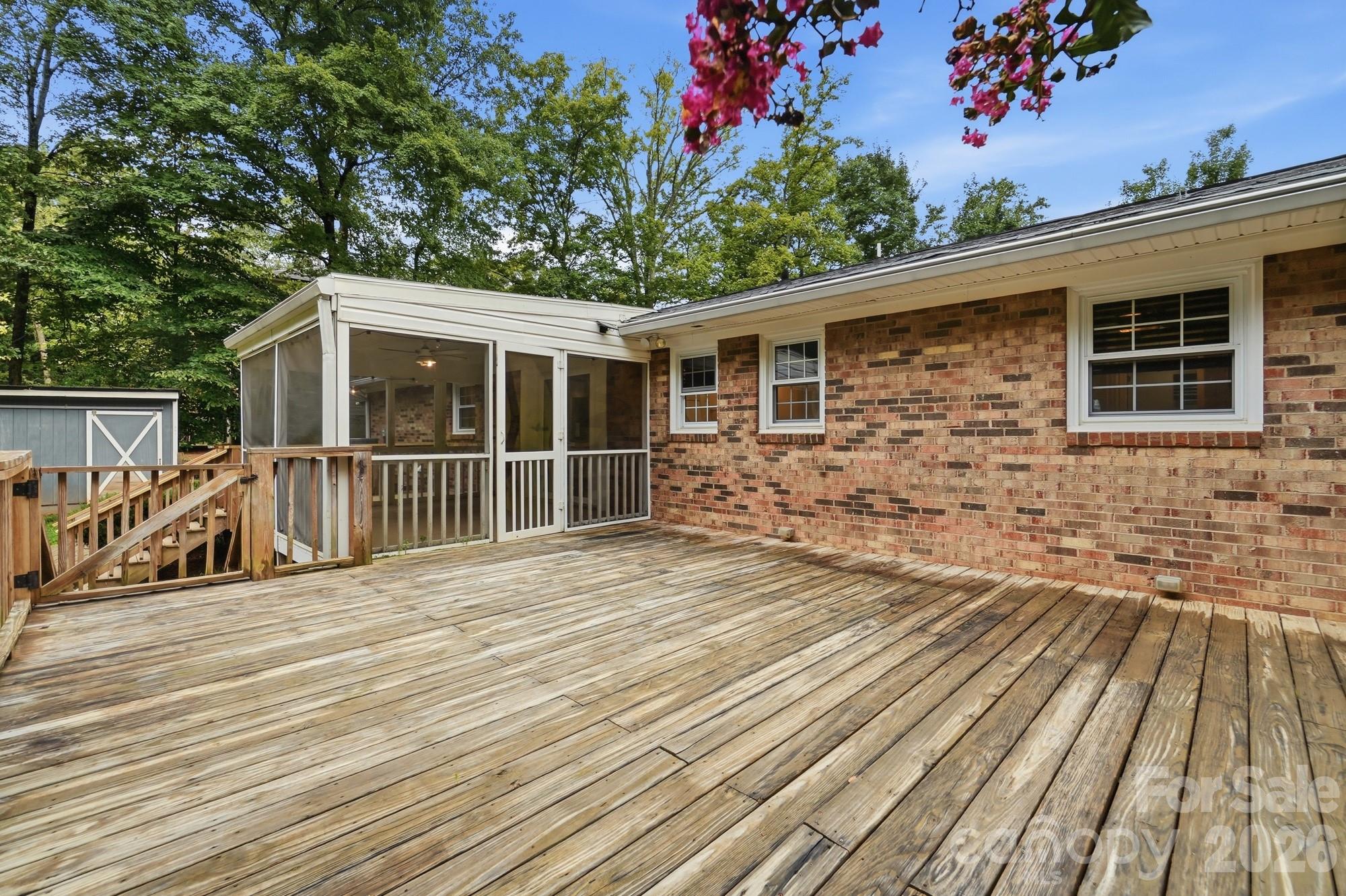 before painting deck - 6081 Cambridge Drive, Harrisburg