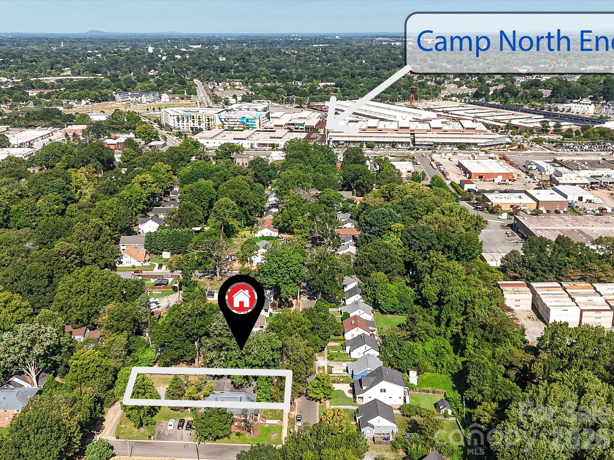 Excellent Charlotte location near Camp North End, combining urban convenience with investment, redevelopment, and potential new construction opportunities. - 305 Keswick Avenue, Charlotte