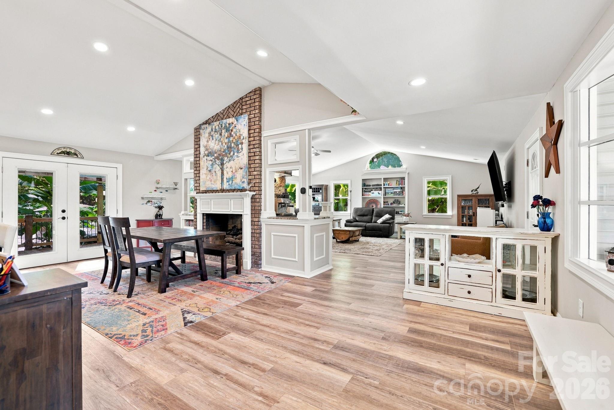 Foyer to Living Area - 205 Dornoch Drive, Matthews