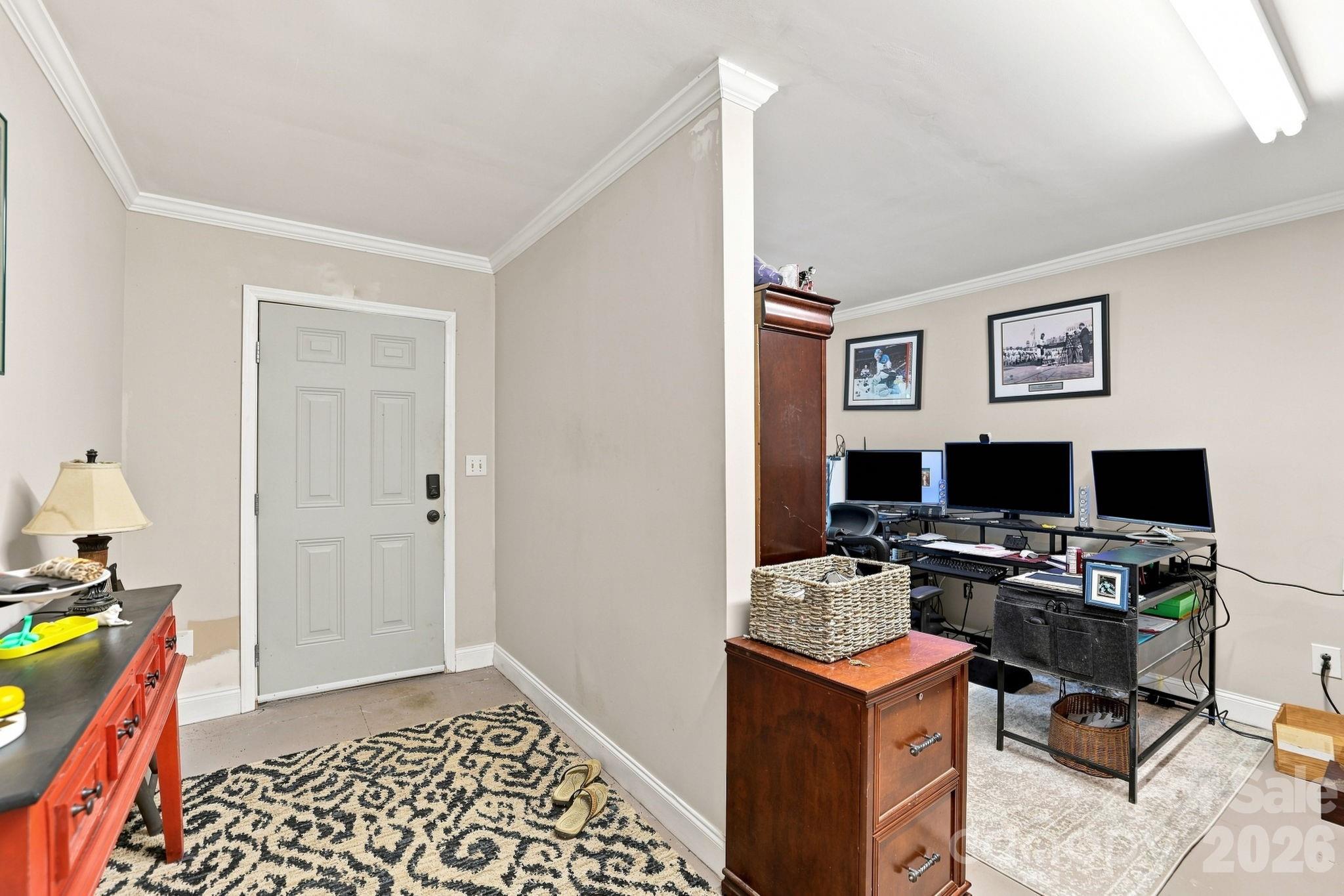 Entrance to 2nd Floor of Workshop - 205 Dornoch Drive, Matthews