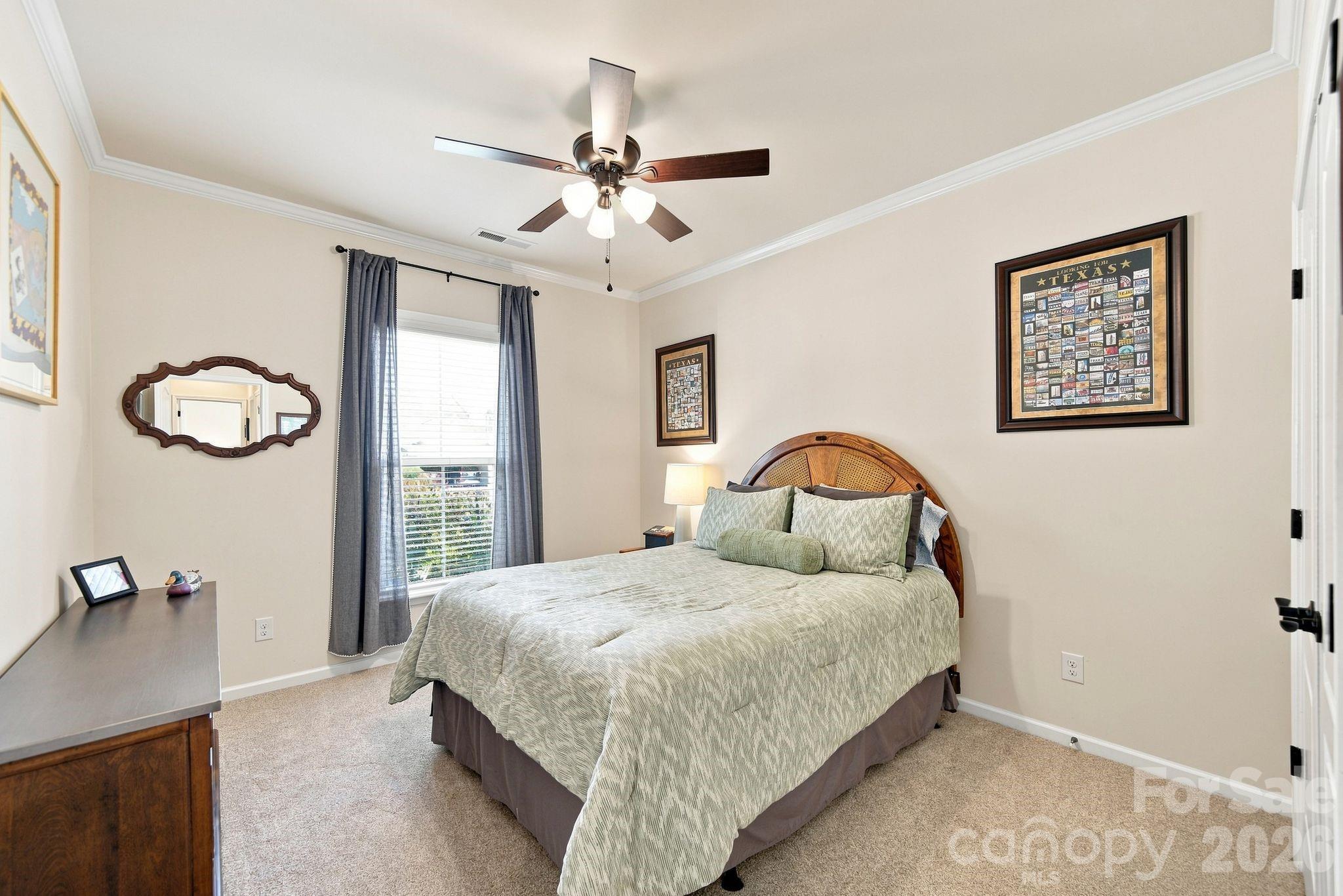 Secondary Bedroom - 3013 Palm Drive, Fort Mill