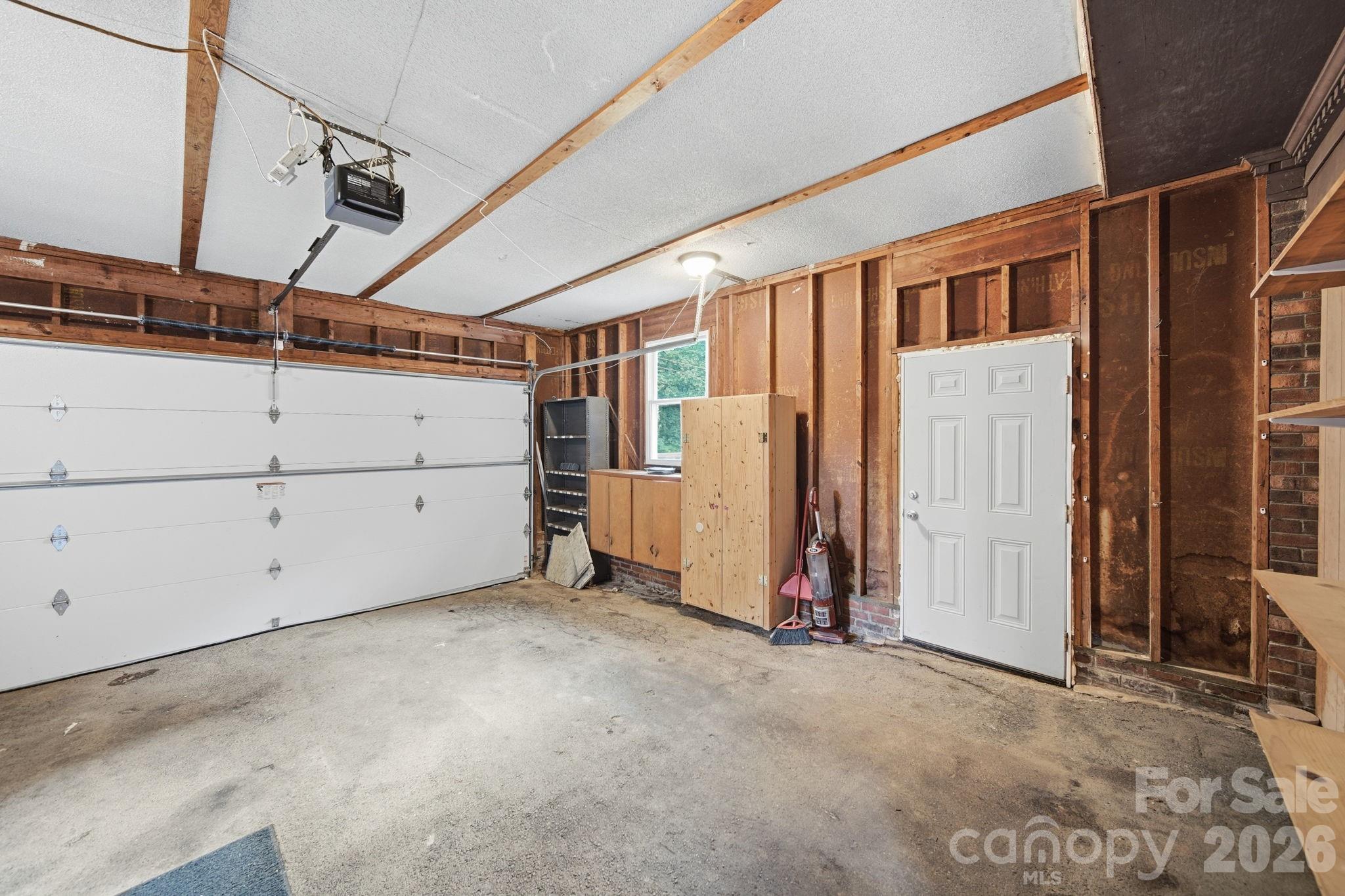 Attached Garage interior - 145 Gold Branch Road, Salisbury