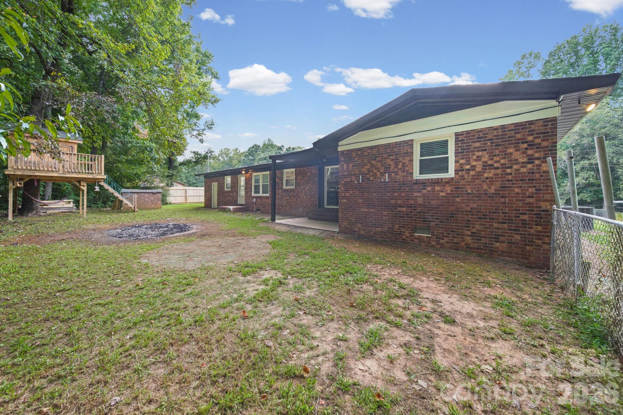 Back yard - 145 Gold Branch Road, Salisbury