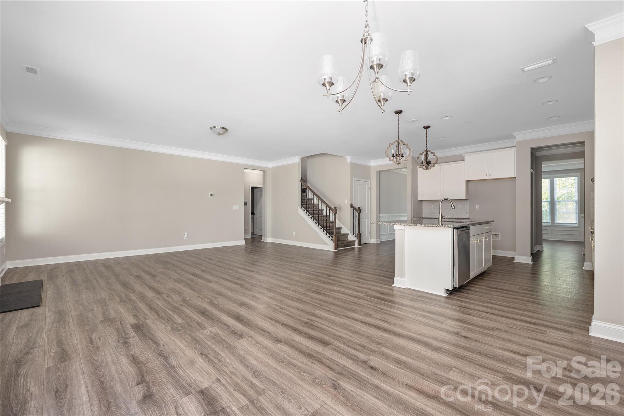 Open floor plan - 144 Chance Road, Mooresville