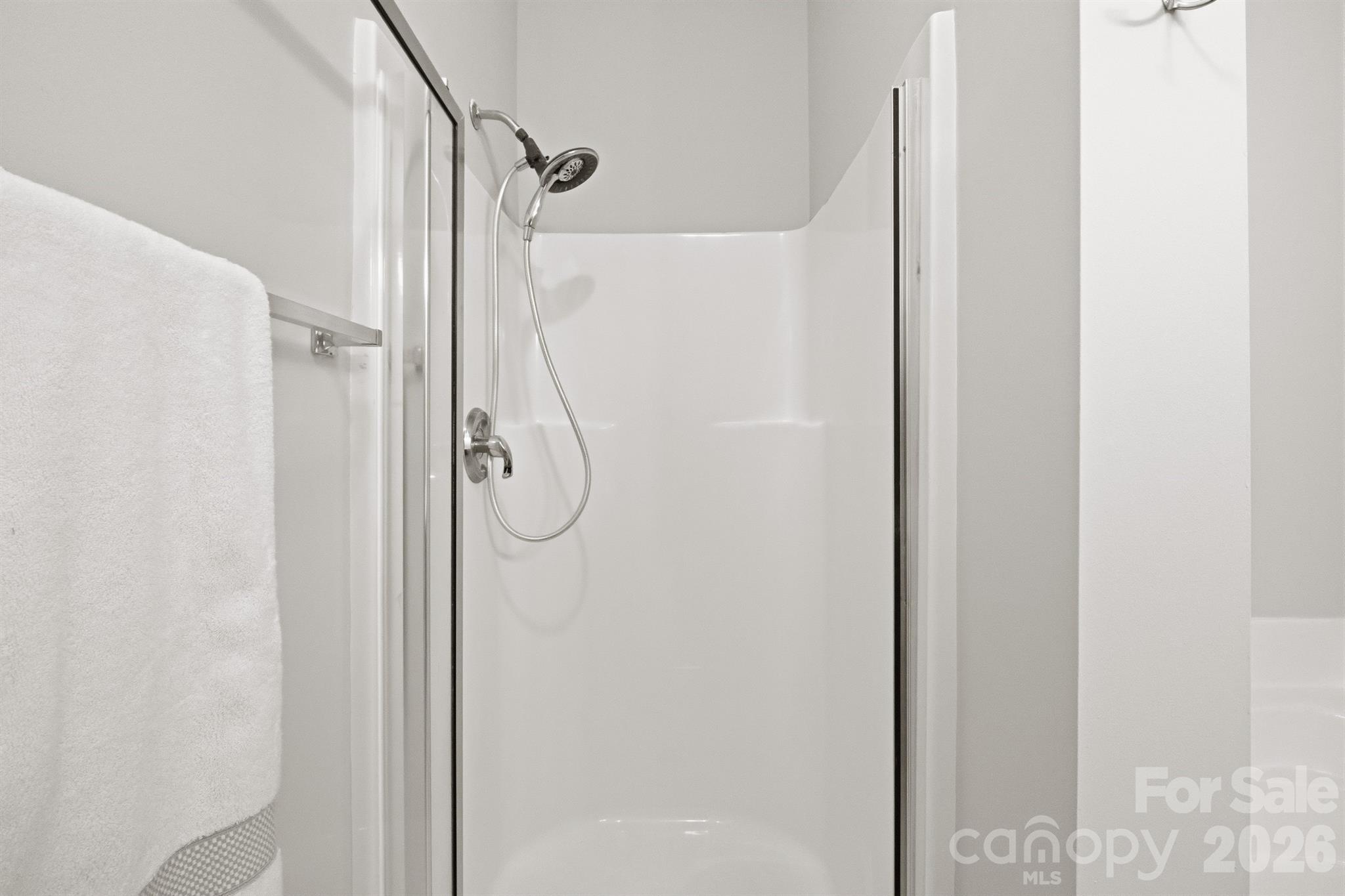 Shower in primary bath - 21246 Hickory Street, Cornelius