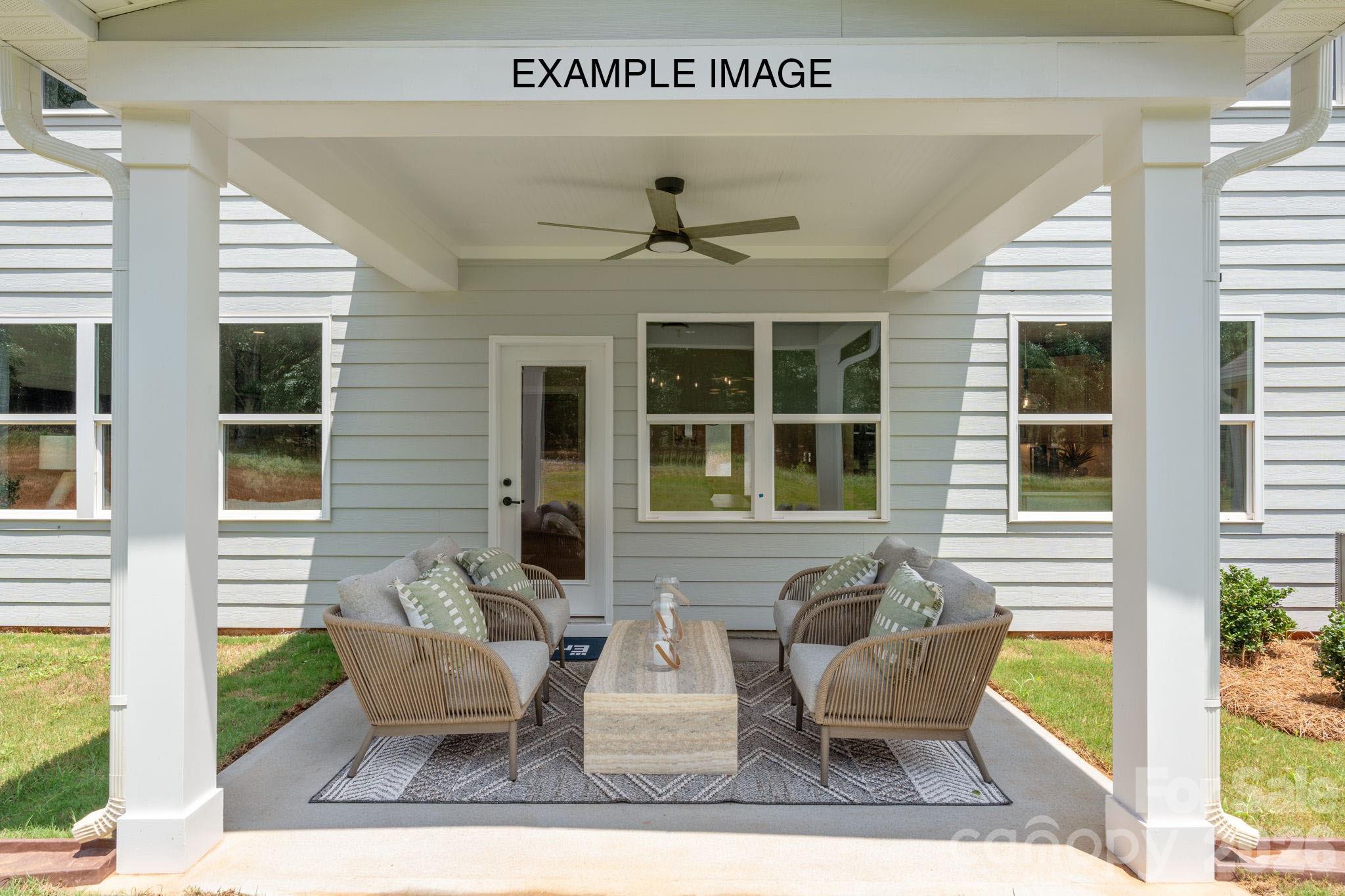 Example Photo - Rear Covered Patio - 103 Cartington Way, Mooresville
