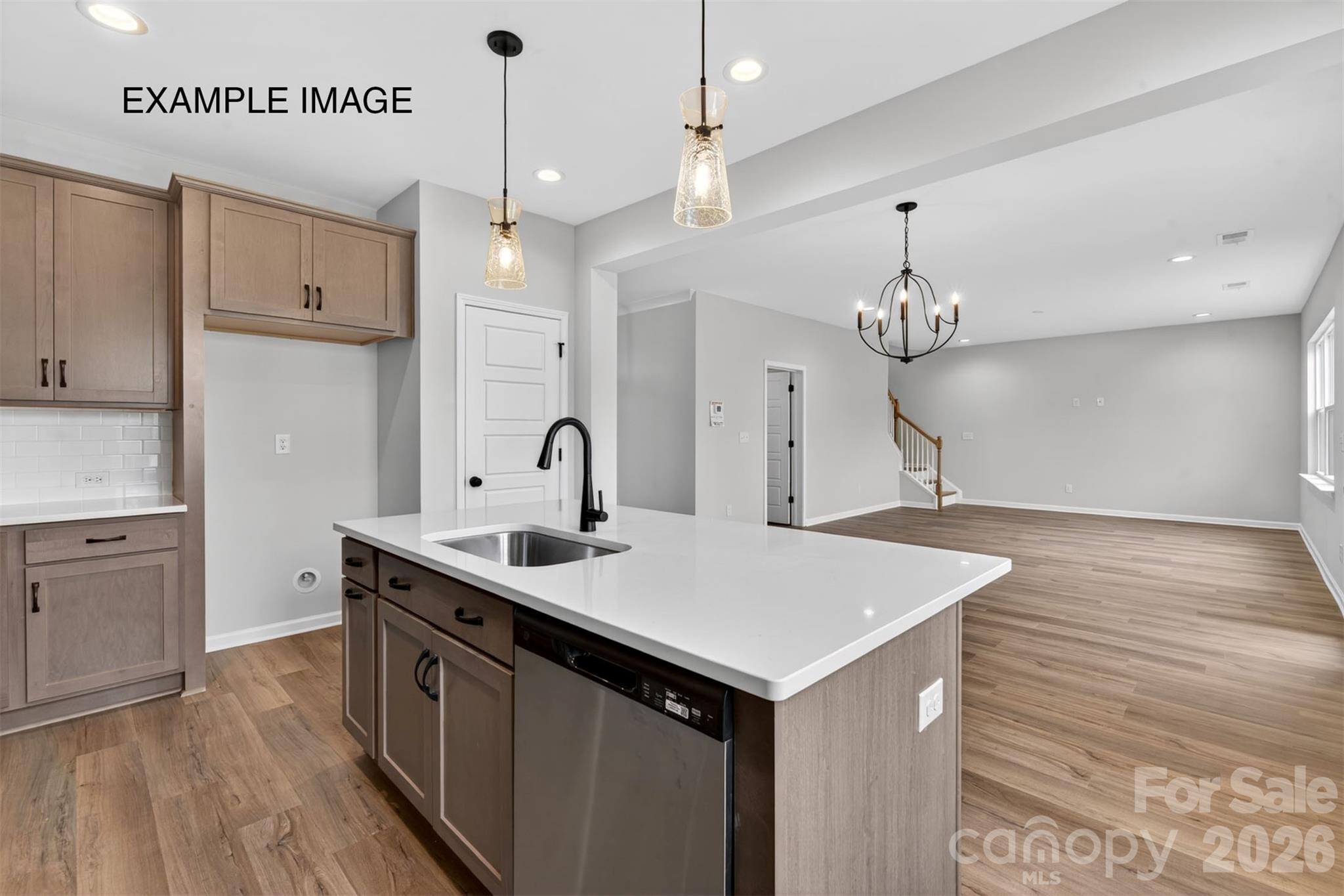 Example Photo - Kitchen/Dining/Family Room - 103 Cartington Way, Mooresville
